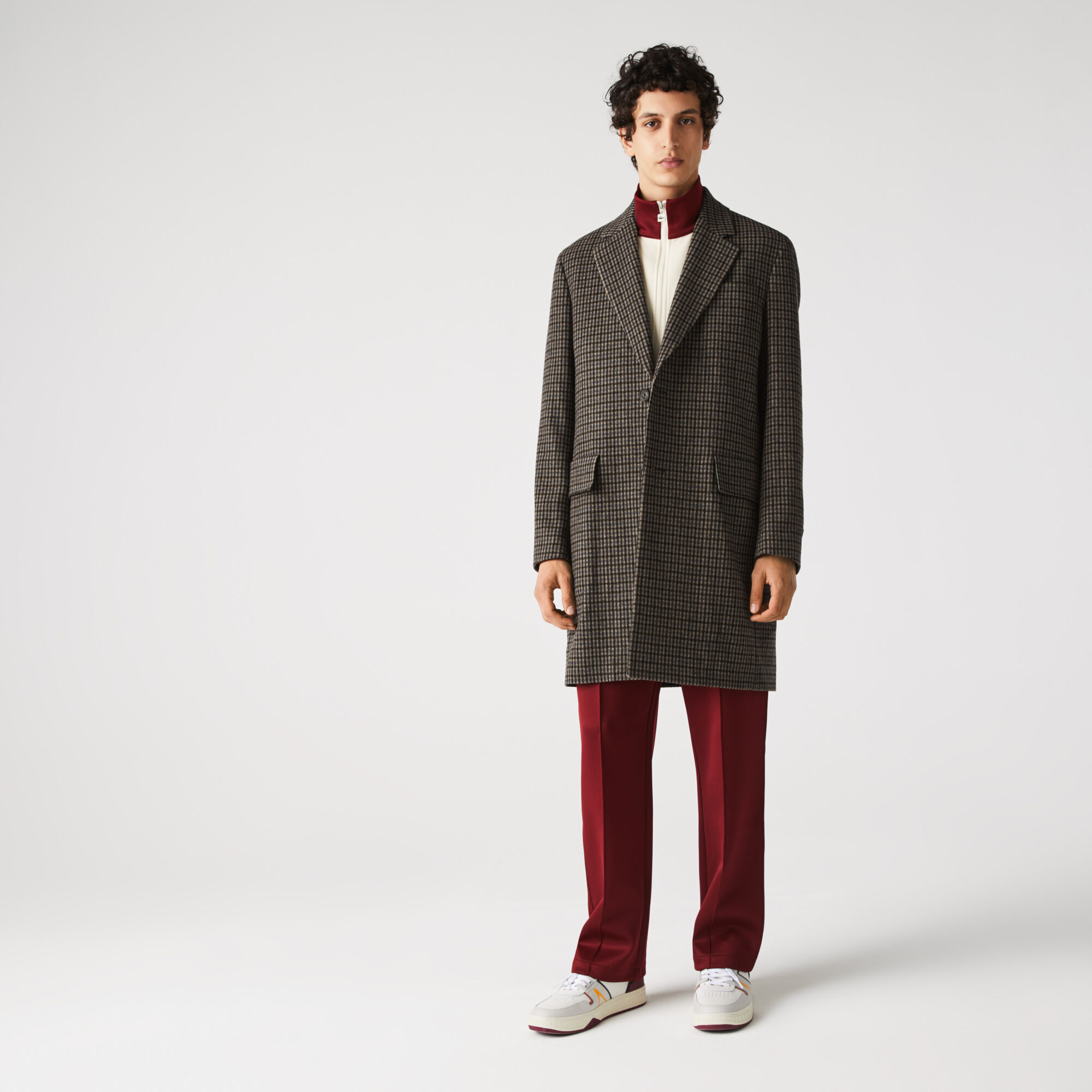 Chesterfield online wool coat