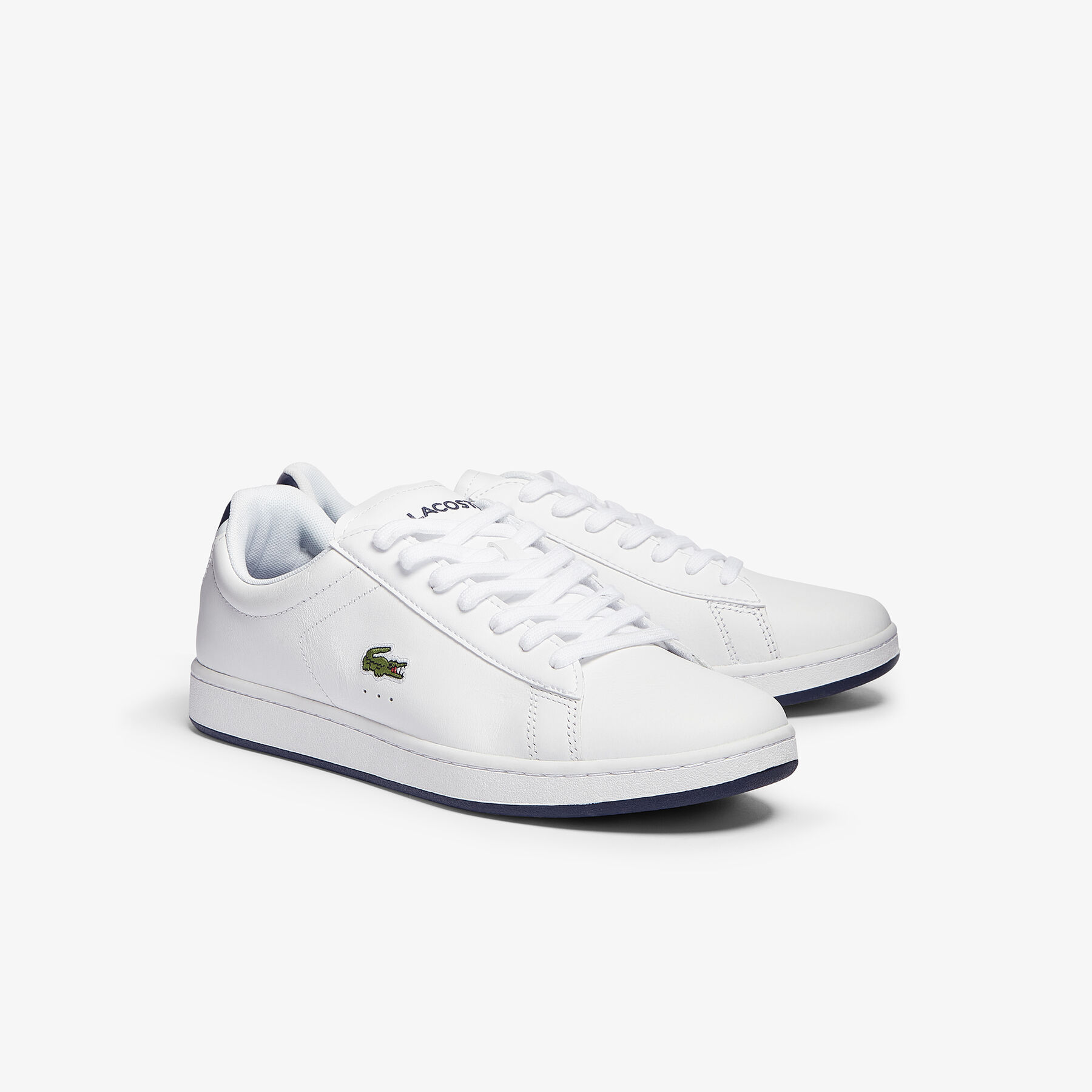 Men's Carnaby Evo Leather Trainers lacoste men s carnaby evo leather trainers