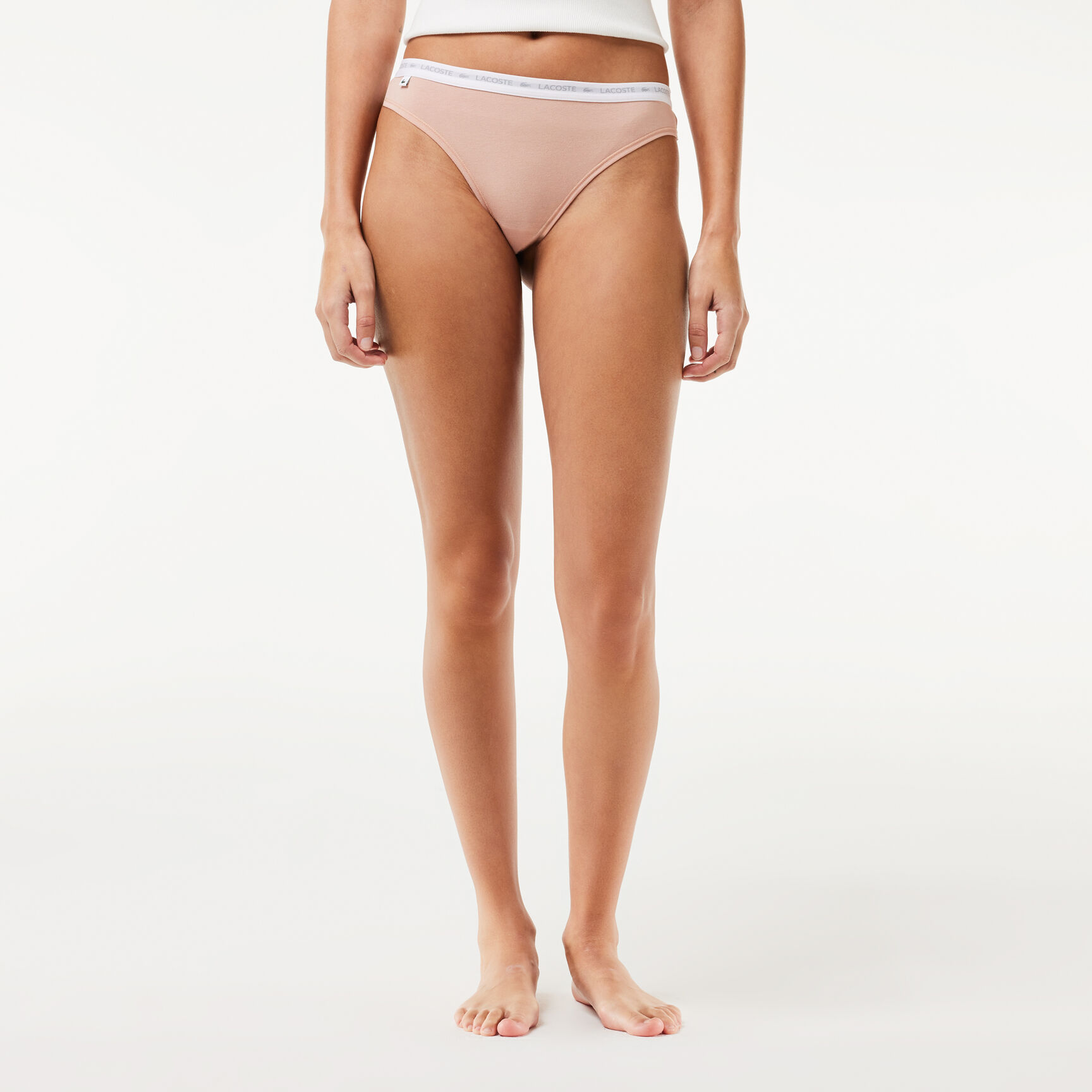 طقم ثونغ قطن مطاطي بتصميم رفيع ، 3 قطع طقم ثونغ قطن مطاطي بتصميم رفيع ، 3 قطع