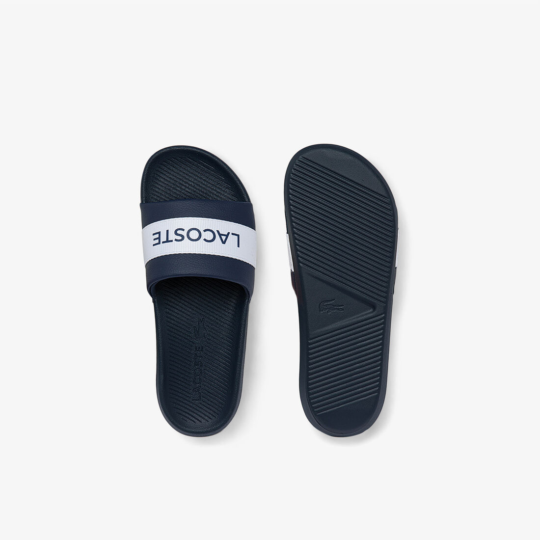 Men's Croco Slides Textile Logo Men's Croco Slides Textile Logo