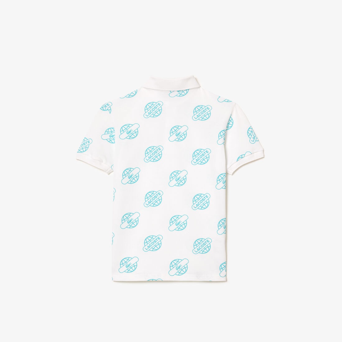 Cotton Pique Print Polo Shirt Cotton Pique Print Polo Shirt