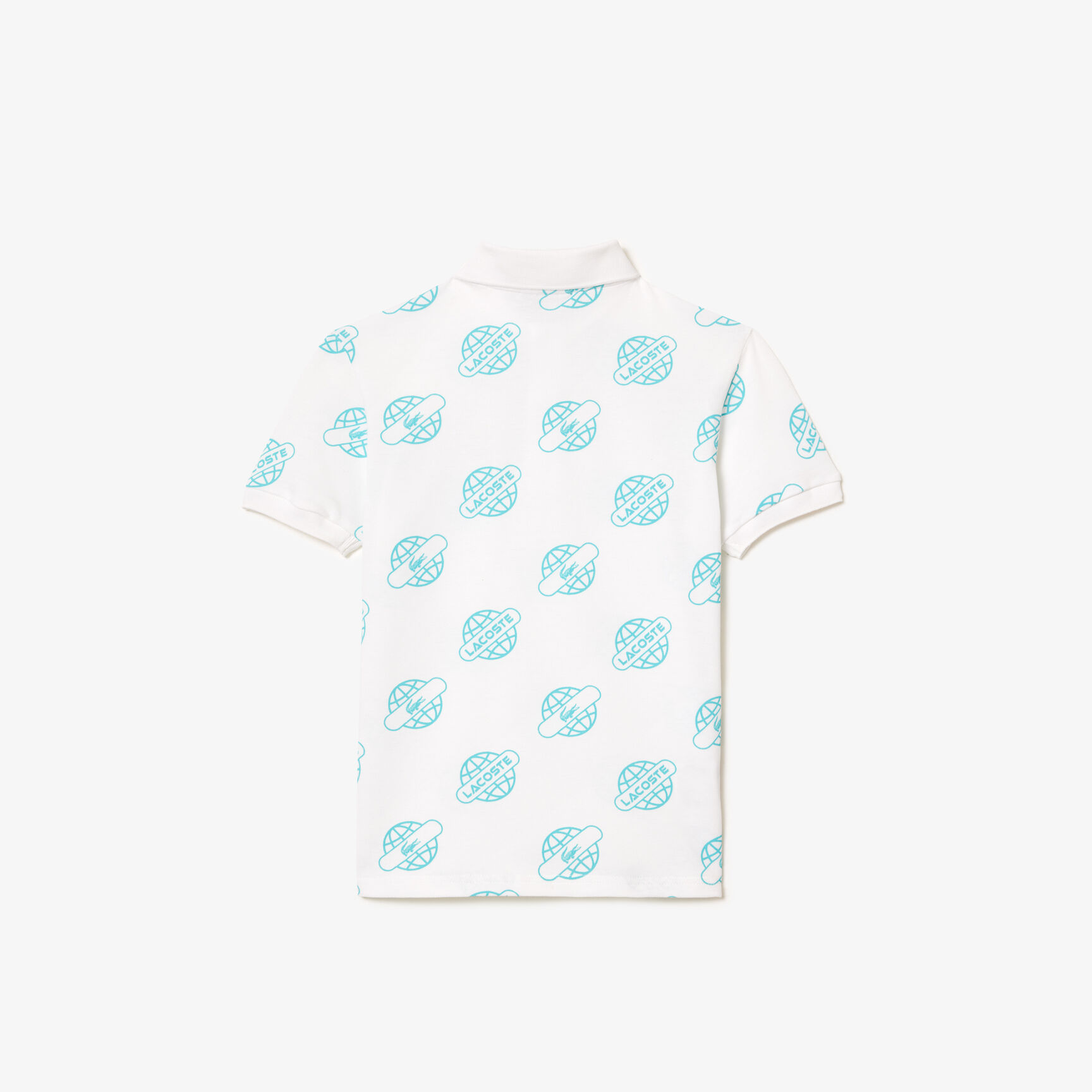 Cotton Pique Print Polo Shirt Cotton Pique Print Polo Shirt