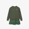 Blended Fabric Pleated Sweatshirt Dress lacoste blended fabric pleated sweatshirt dress