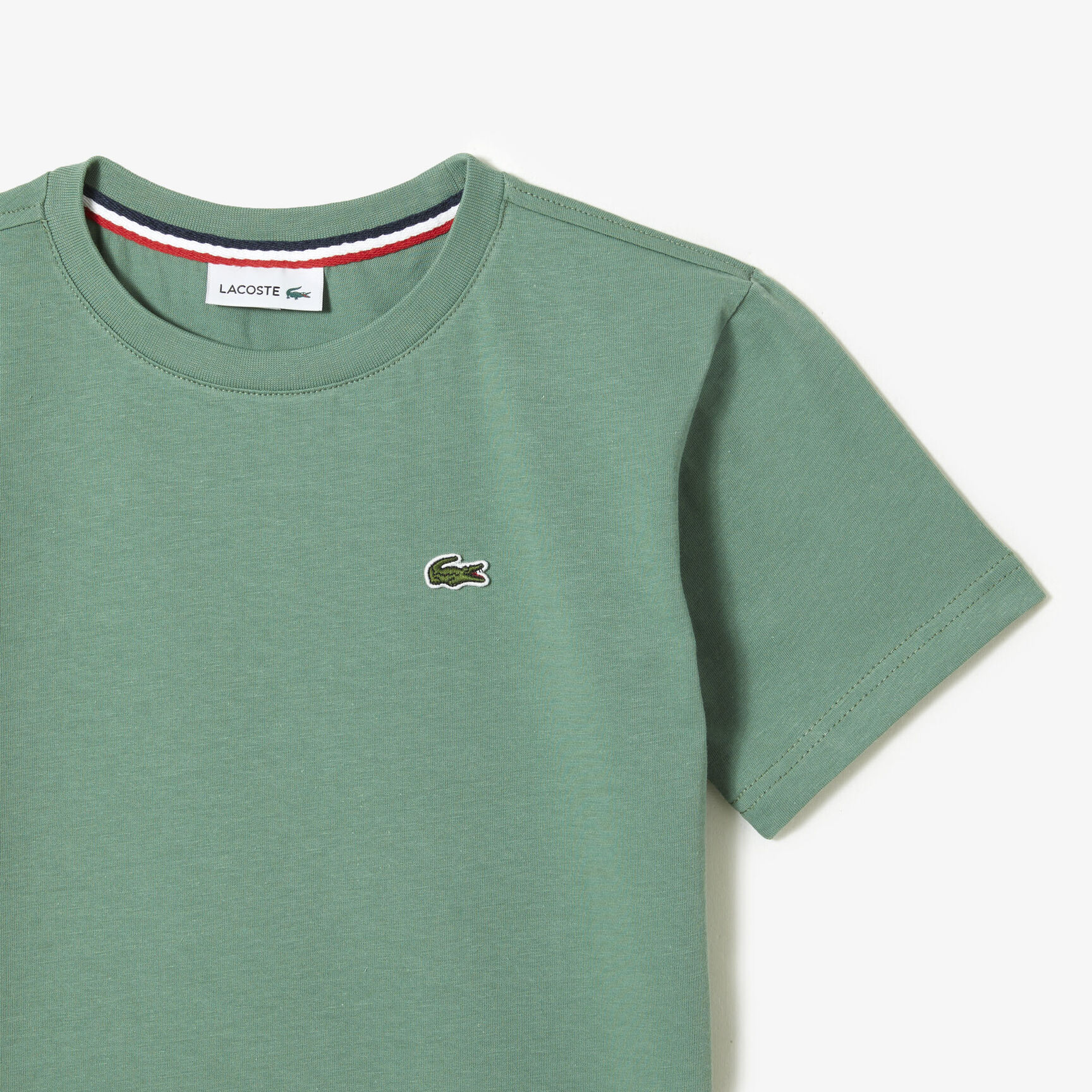 Kids' Crew Neck Cotton Jersey T-shirt