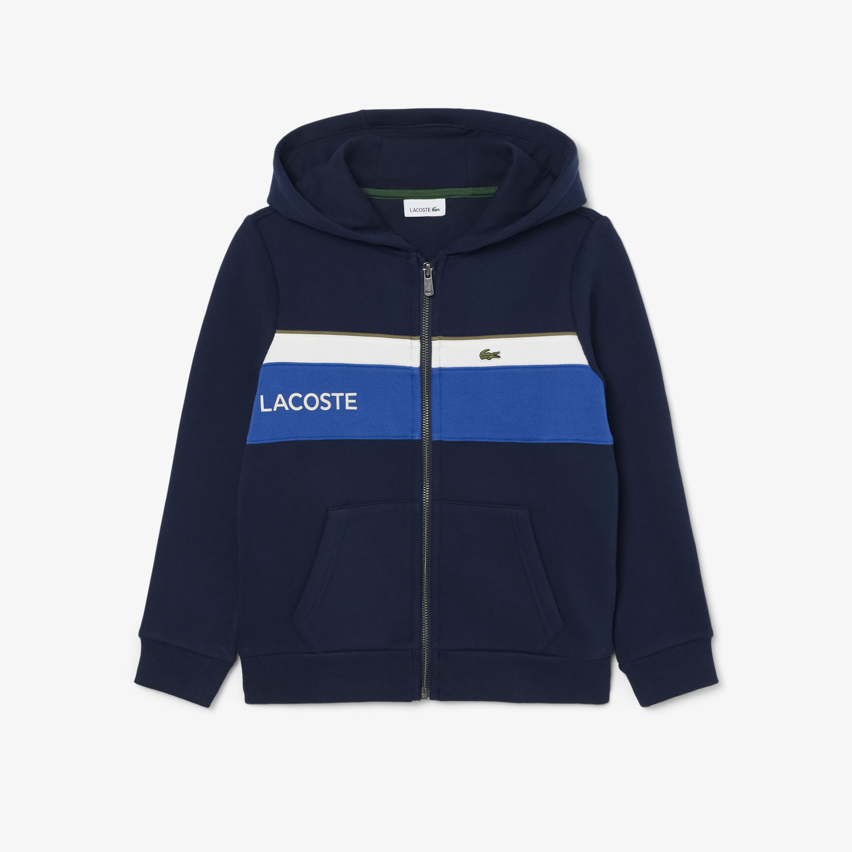 Colour-Block Fleece Sweatshirt