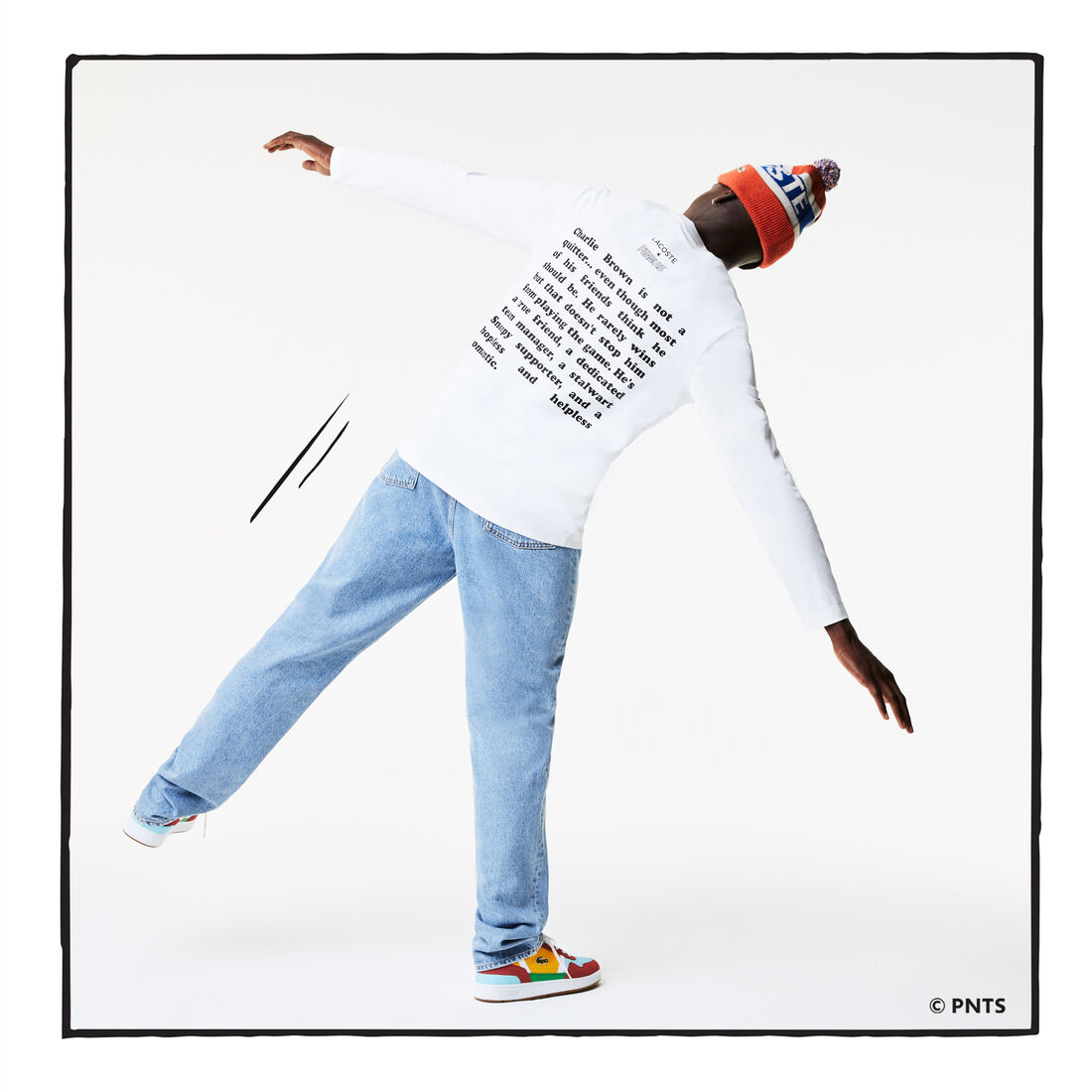 Men's Lacoste x Peanuts Organic Cotton T-shirt Men's Lacoste x Peanuts Organic Cotton T-shirt