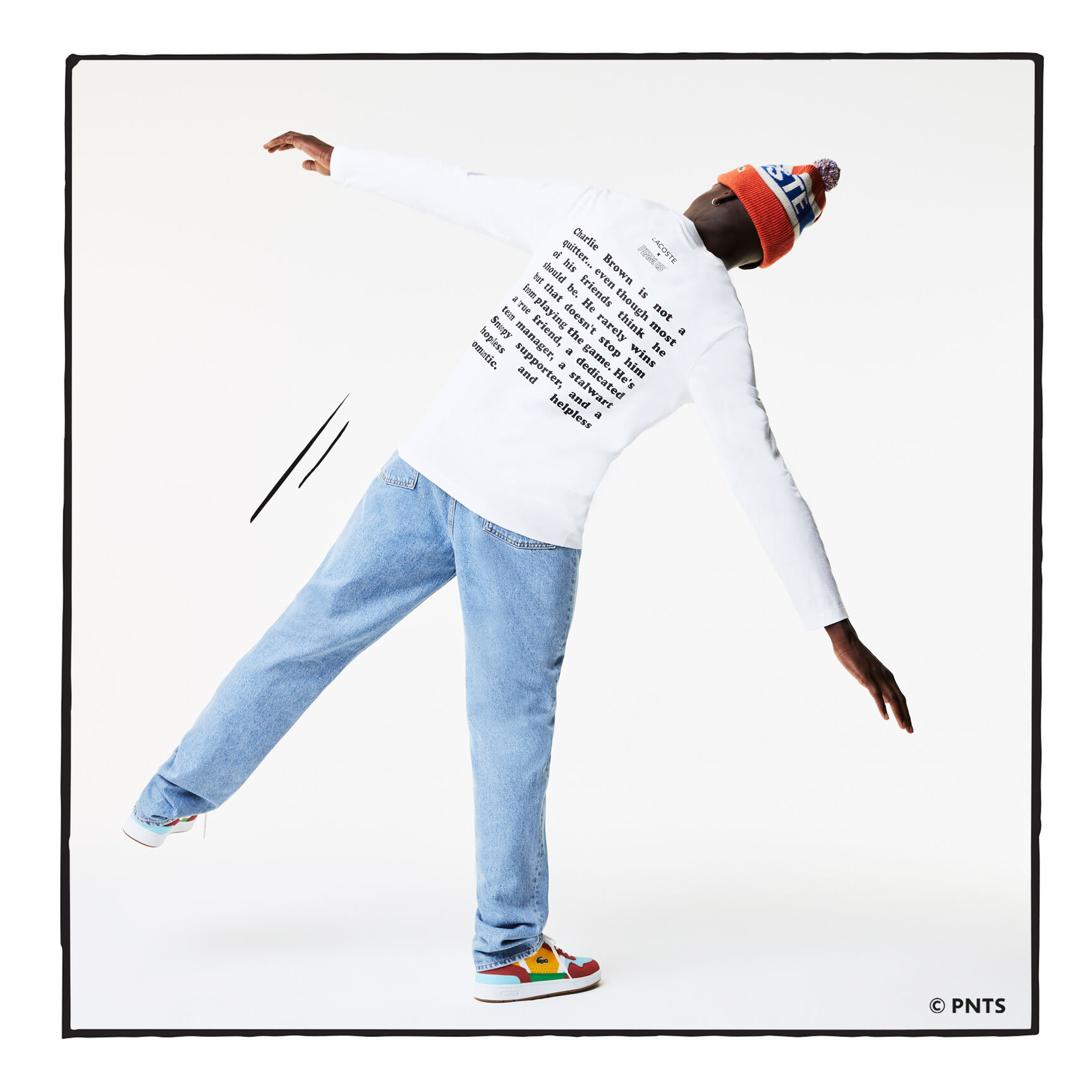 Men's Lacoste x Peanuts Organic Cotton T-shirt Men's Lacoste x Peanuts Organic Cotton T-shirt