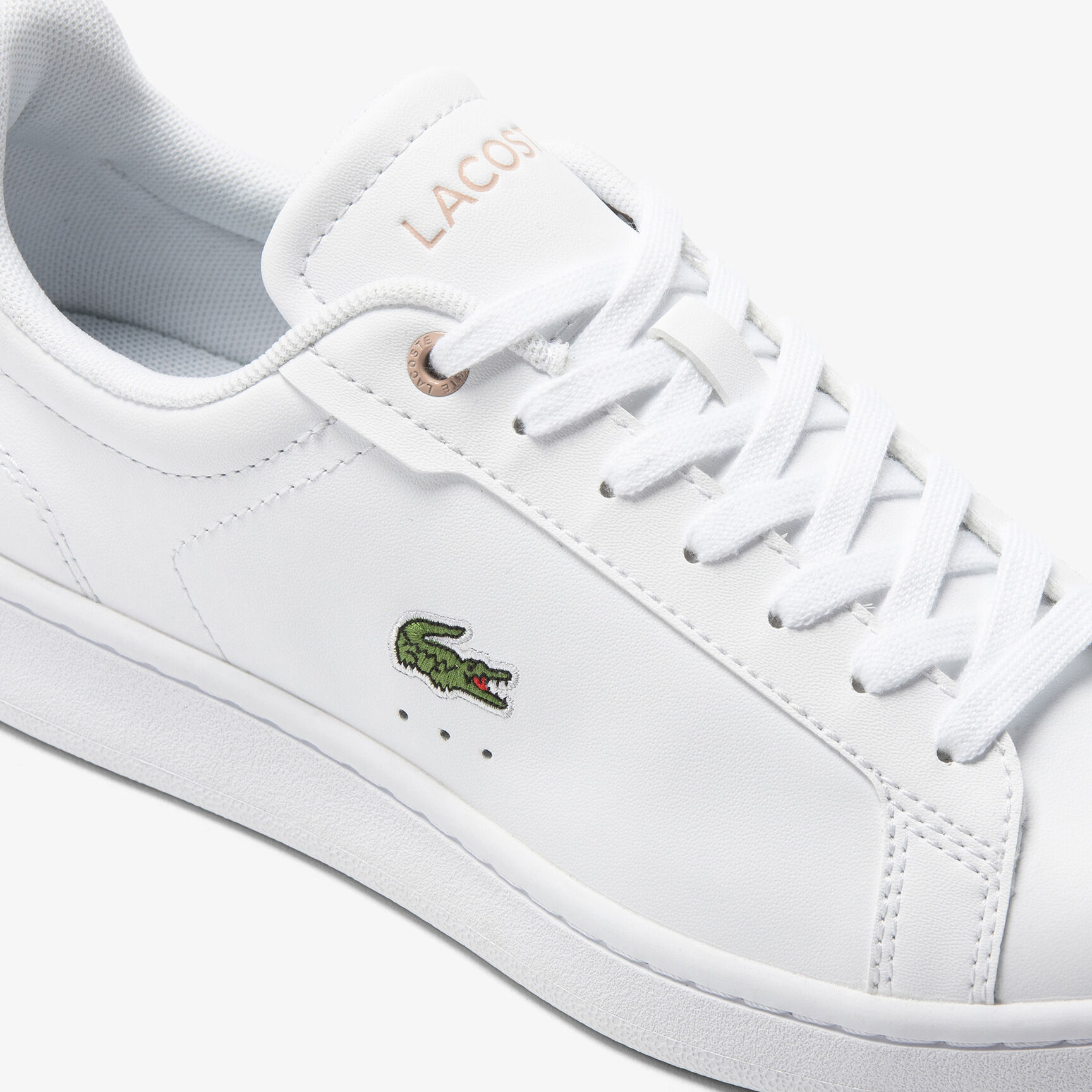 Buy Women s Lacoste Carnaby Pro BL Tonal Leather Trainers Lacoste EG