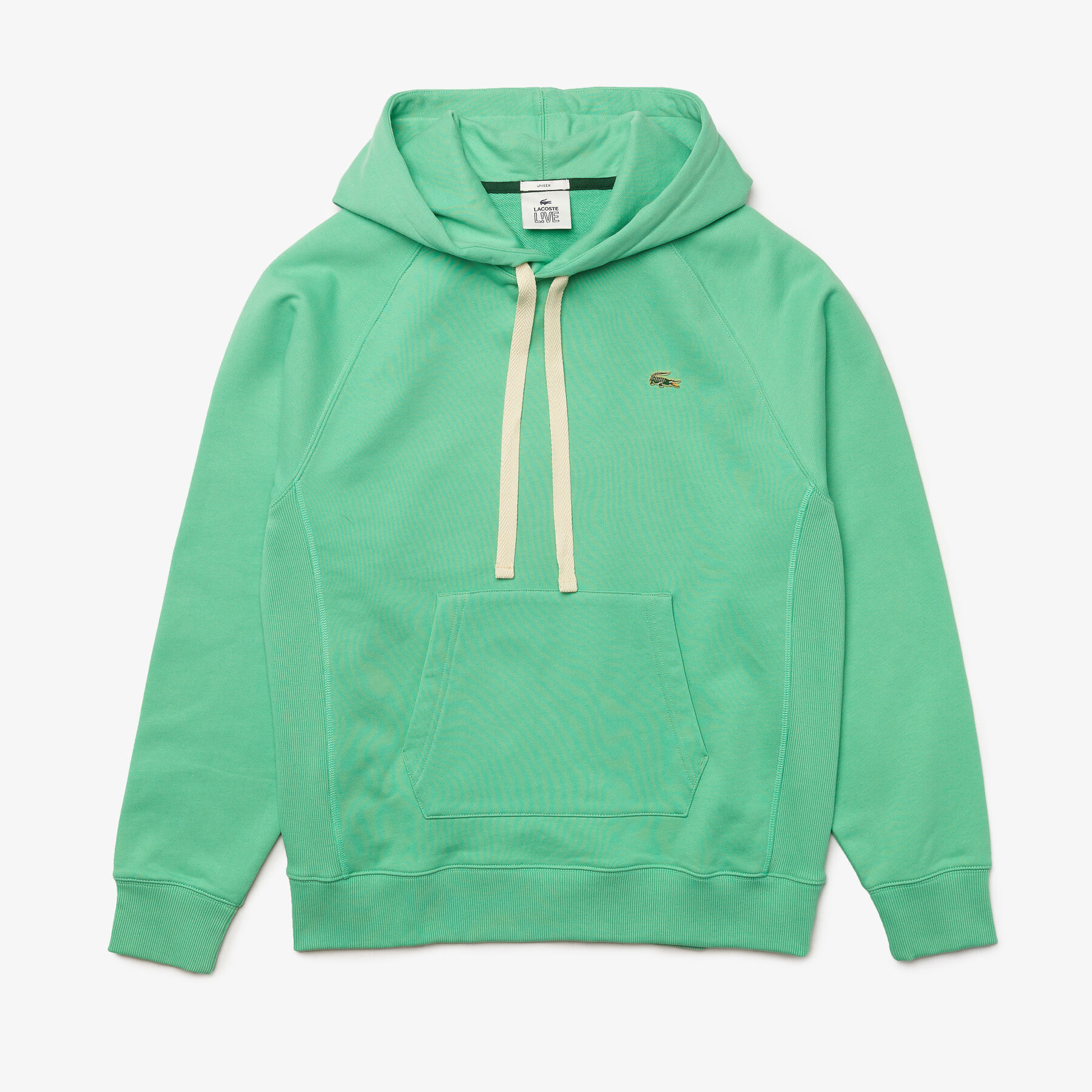 سويت شيرت قطني بغطاء رأس للجنسين مجموعة Lacoste LIVE لاكوست سويت شيرت قطني بغطاء رأس للجنسين مجموعة lacoste live