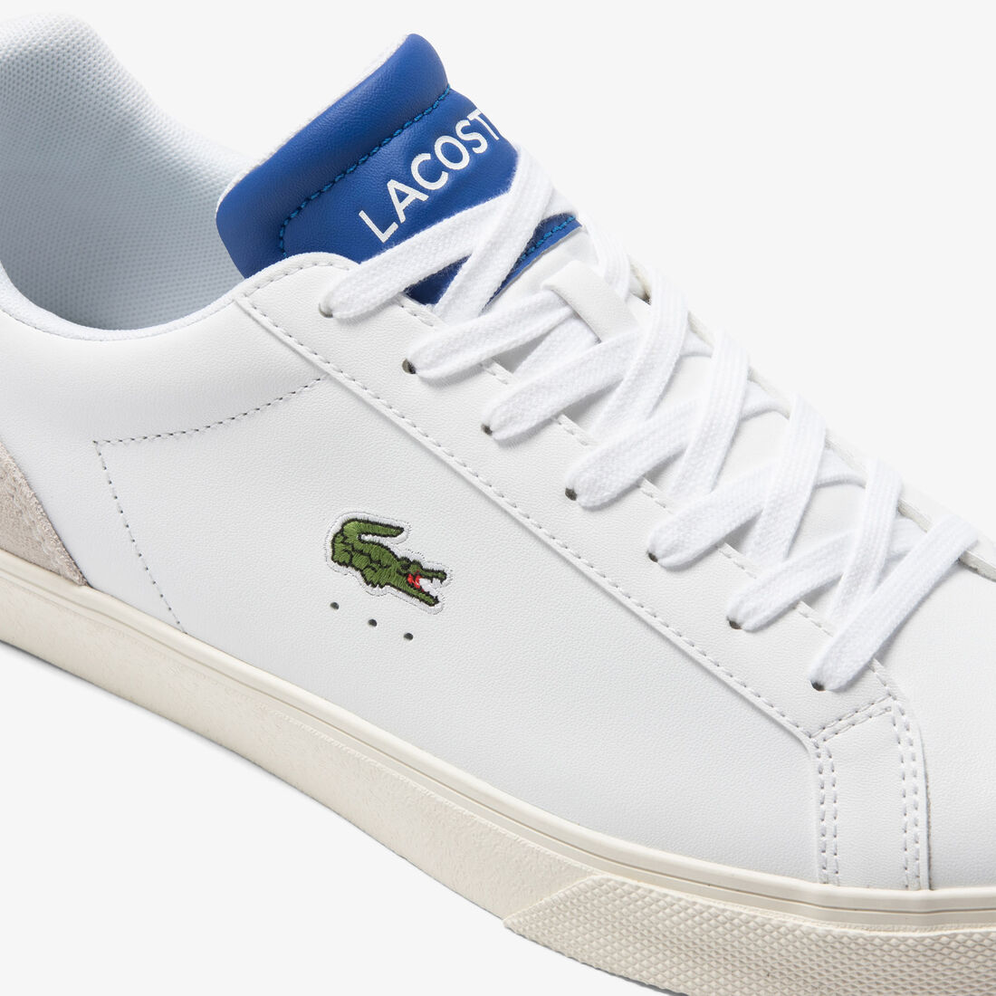Men's Lacoste Lerond Pro Leather Heel Pop Trainers Men's Lacoste Lerond Pro Leather Heel Pop Trainers