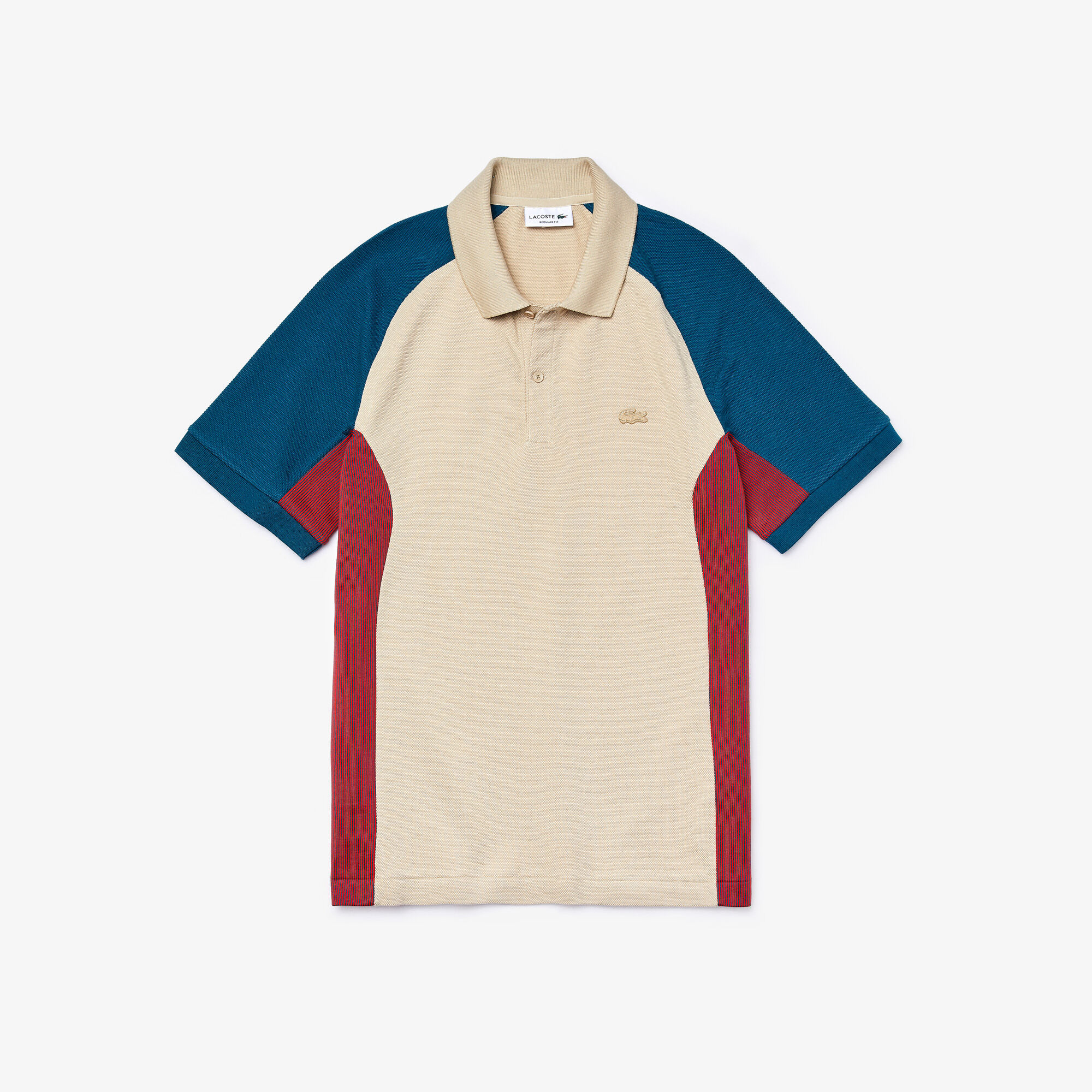 Men's Lacoste Colourblock Piqué Polo Shirt Men's Lacoste Colourblock Piqué Polo Shirt