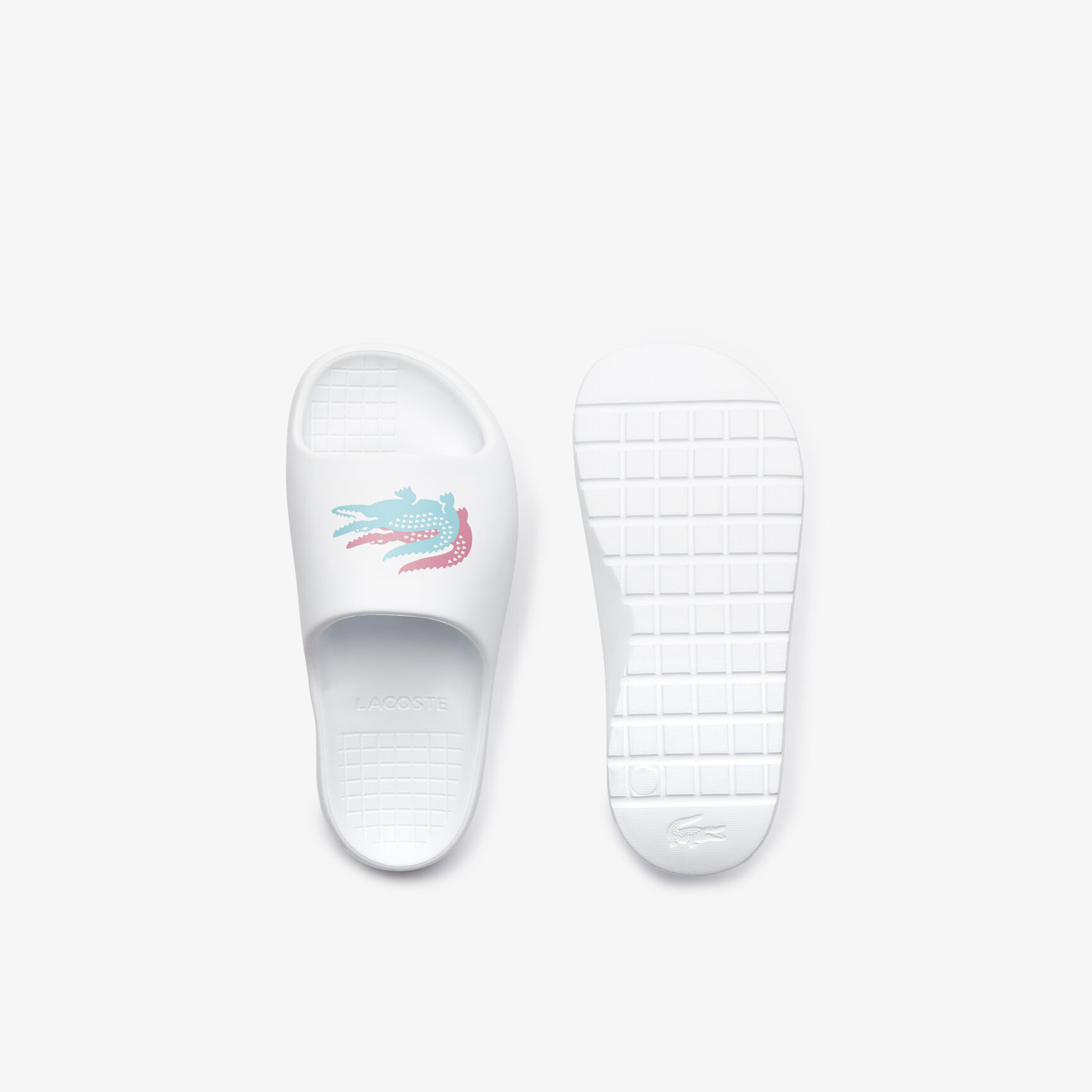 Women's Lacoste Croco 2.0 Evo Synthetic Slides
