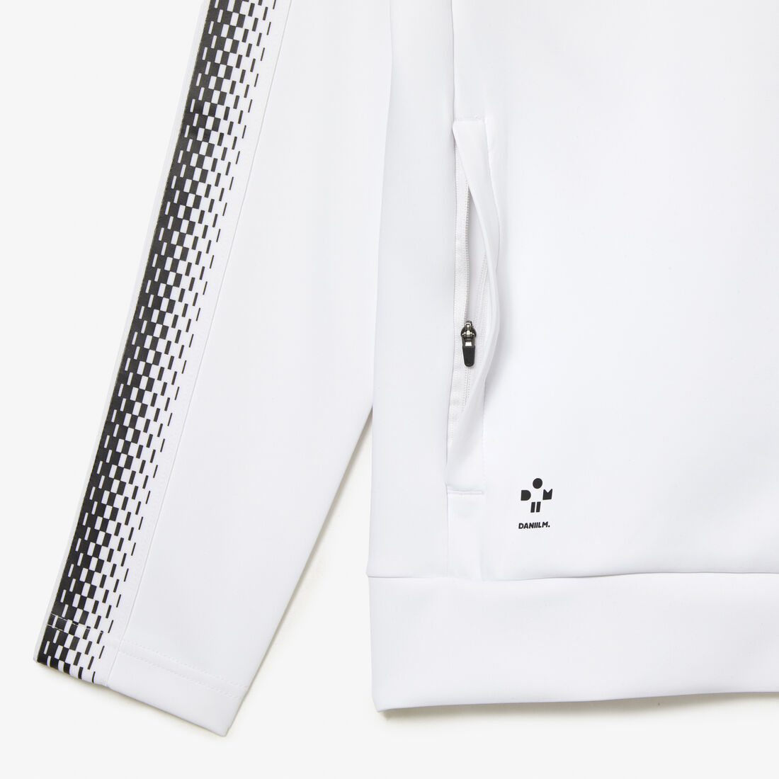 Men’s Lacoste Tennis x Daniil Medvedev Zipped Sweatshirt Men’s Lacoste Tennis x Daniil Medvedev Zipped Sweatshirt