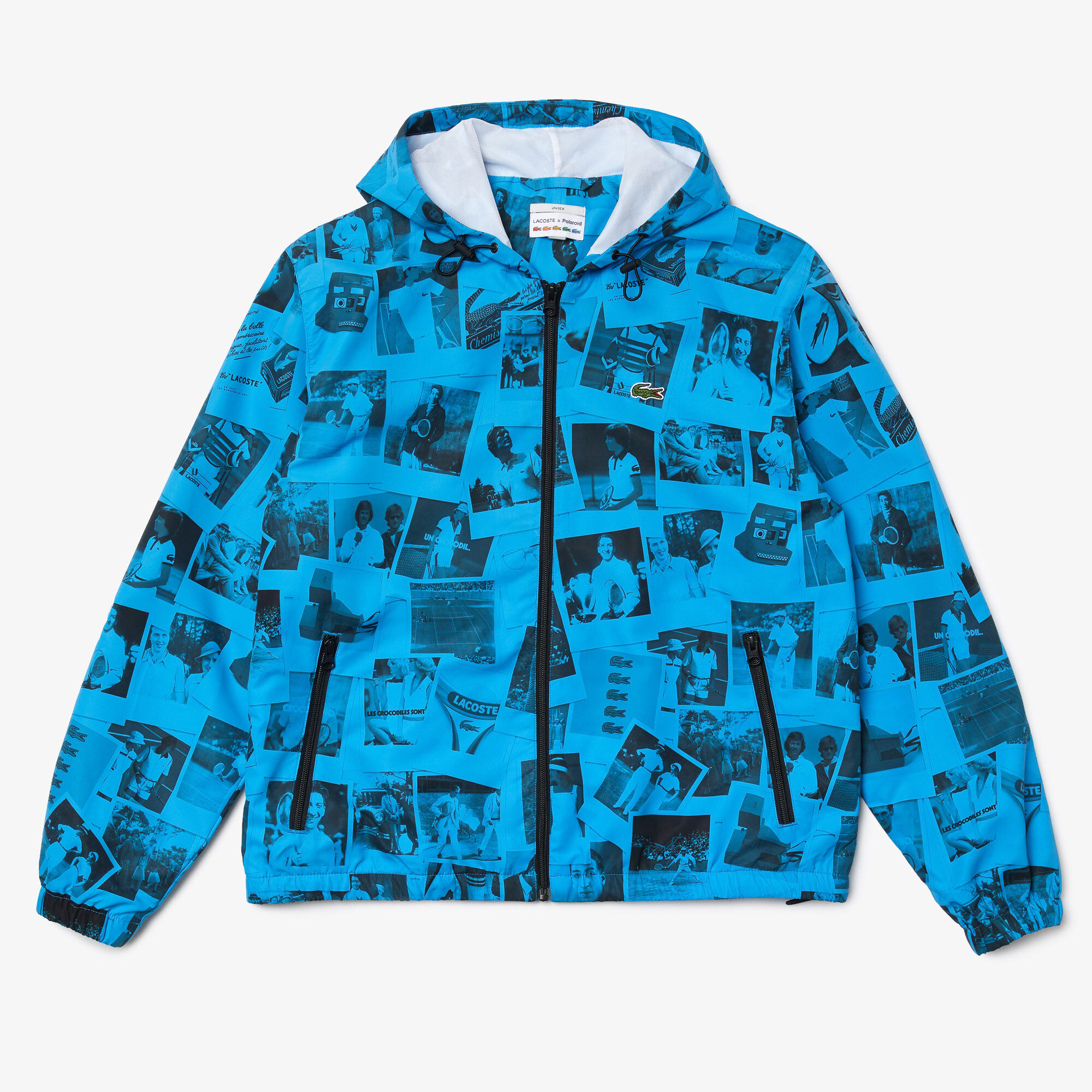 Unisex Lacoste LIVE Polaroid Collaboration Zip Jacket Unisex Lacoste LIVE Polaroid Collaboration Zip Jacket