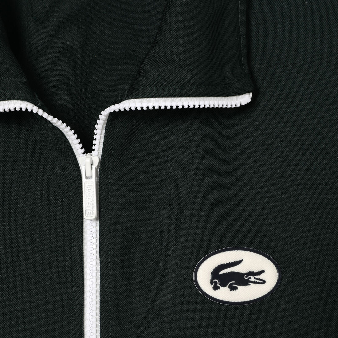 Men's Lacoste Regular Fit High Neck Piqué Zip Sweatshirt Men's Lacoste Regular Fit High Neck Piqué Zip Sweatshirt