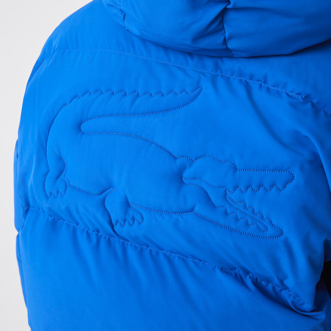 Men's Lacoste Quilted Water-Repellent Short Jacket Men's Lacoste Quilted Water-Repellent Short Jacket