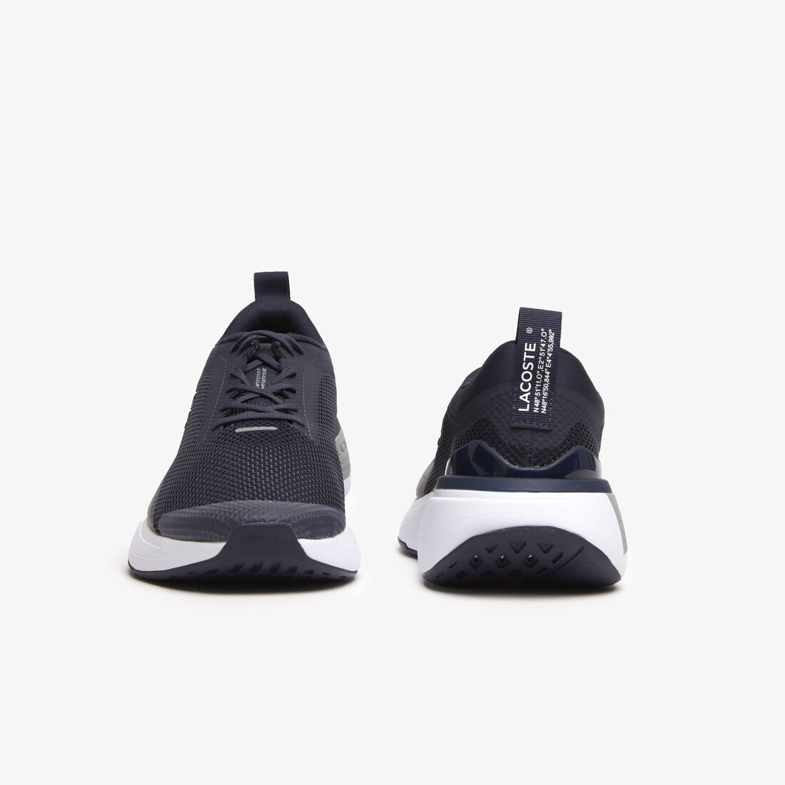 Men's Lacoste Run Spin Evo Breathable Mesh Trainers Men's Lacoste Run Spin Evo Breathable Mesh Trainers