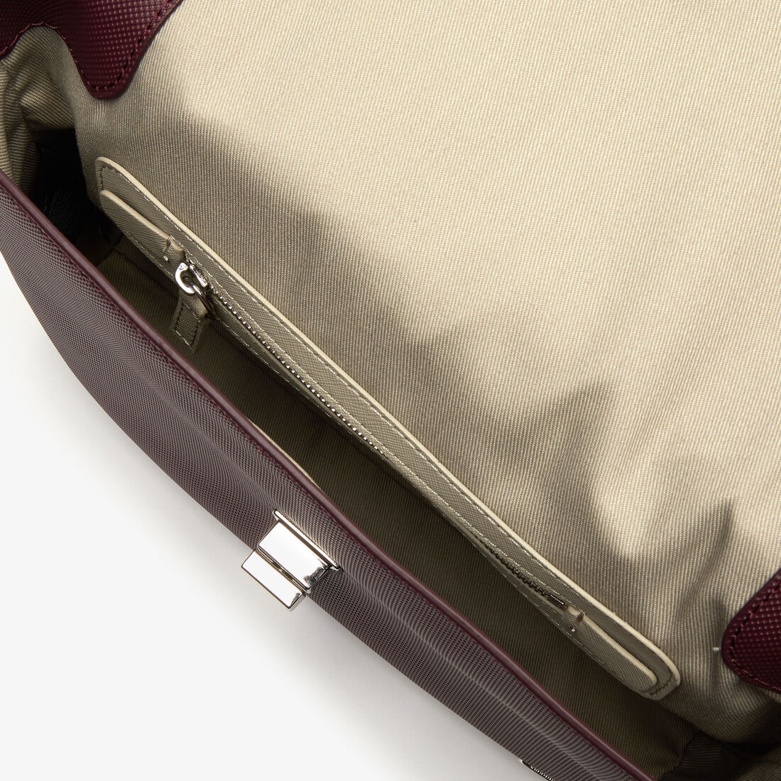 Women's Daily Classic Coated Piqué Canvas Clasp Shoulder Bag Women's Daily Classic Coated Piqué Canvas Clasp Shoulder Bag