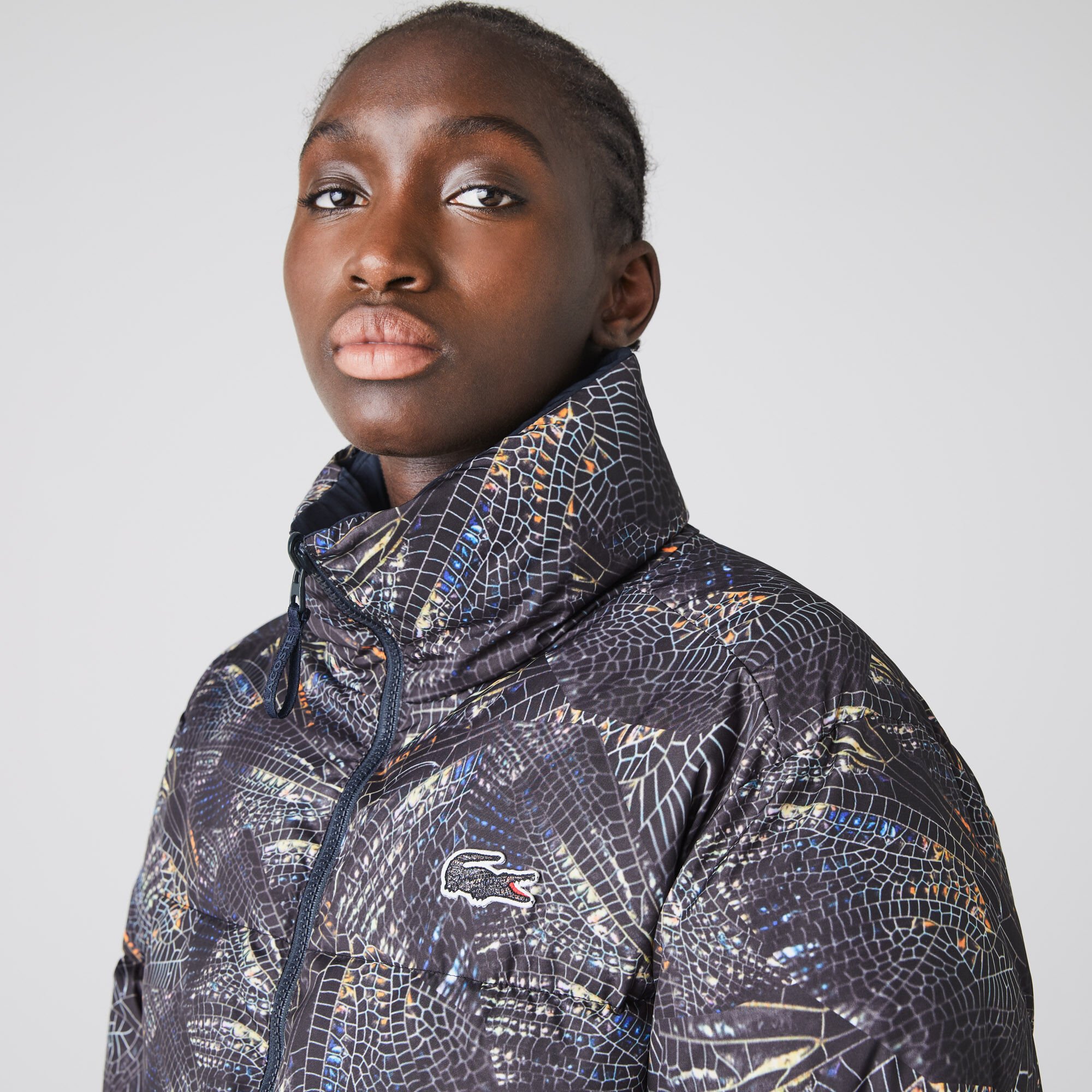Women’s Lacoste x National Geographic Print Quilted Jacket Women’s Lacoste x National Geographic Print Quilted Jacket