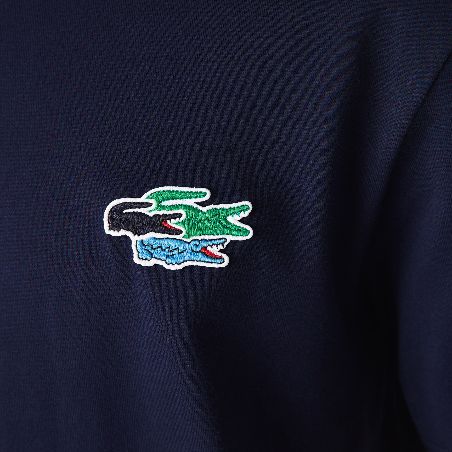 Men's Crew Neck Colored Crocodiles Organic Cotton T-shirt