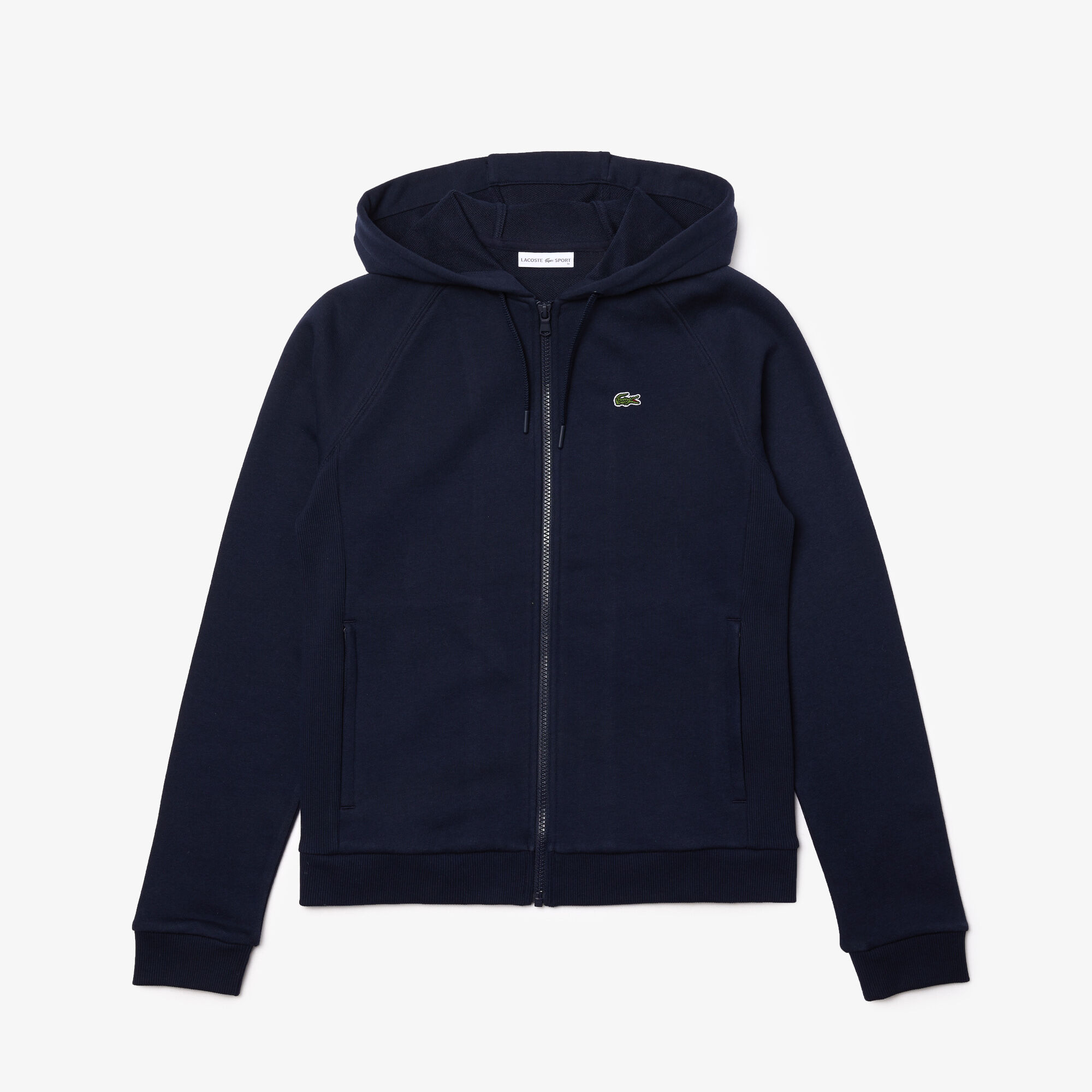 Women's Lacoste SPORT Hooded Fleece Zip Tennis Sweatshirt Women's Lacoste SPORT Hooded Fleece Zip Tennis Sweatshirt