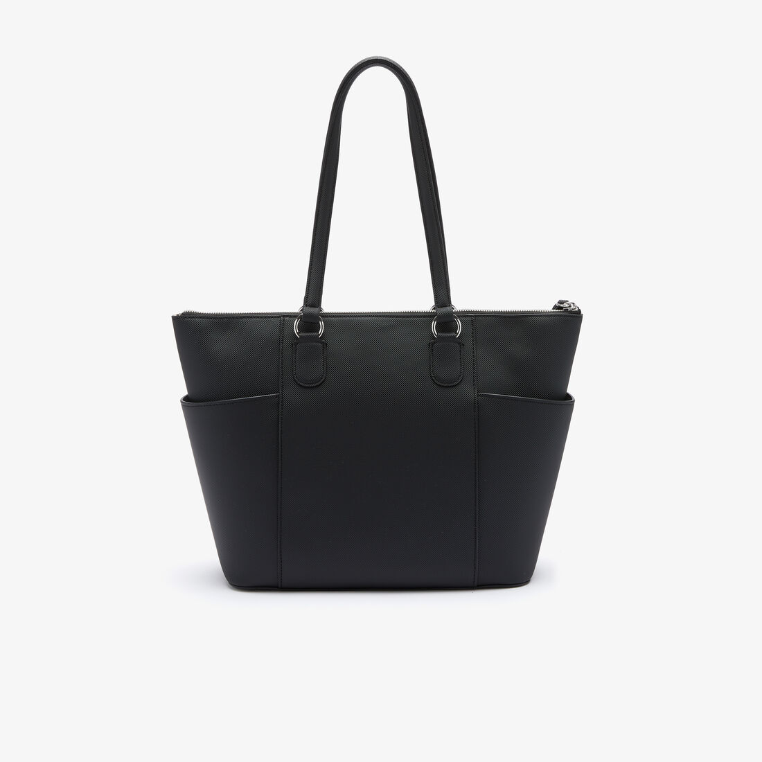 Women’s Daily Classic Polo Charm Piqué Canvas Zip Tote Bag Women’s Daily Classic Polo Charm Piqué Canvas Zip Tote Bag