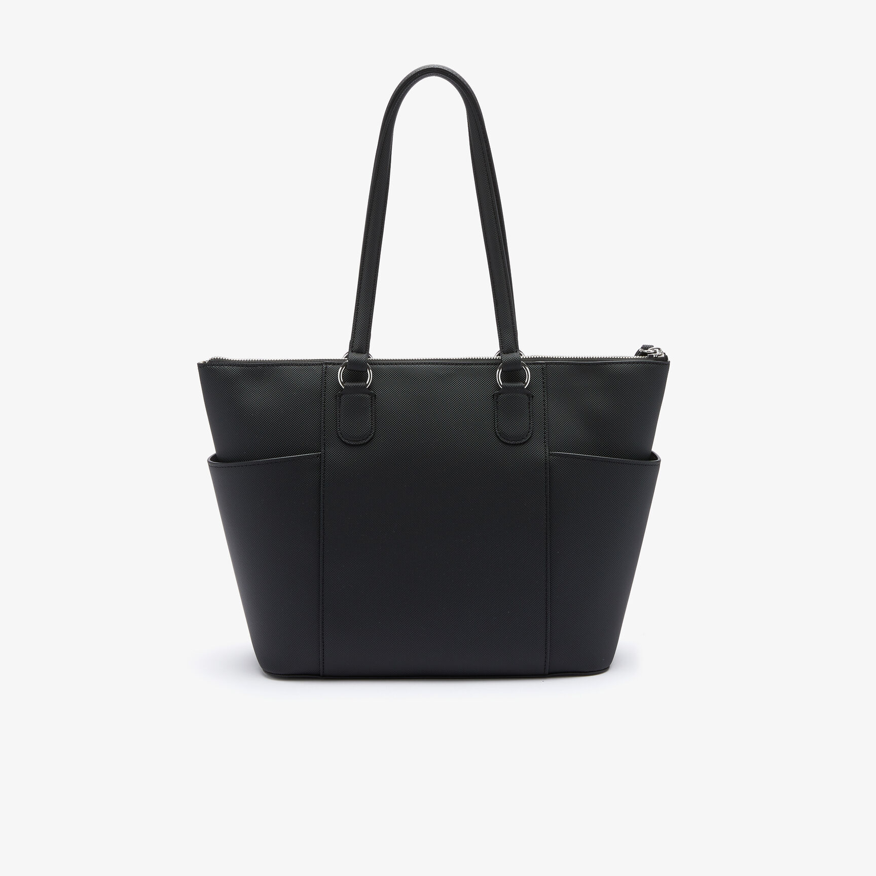 Women’s Daily Classic Polo Charm Piqué Canvas Zip Tote Bag Women’s Daily Classic Polo Charm Piqué Canvas Zip Tote Bag