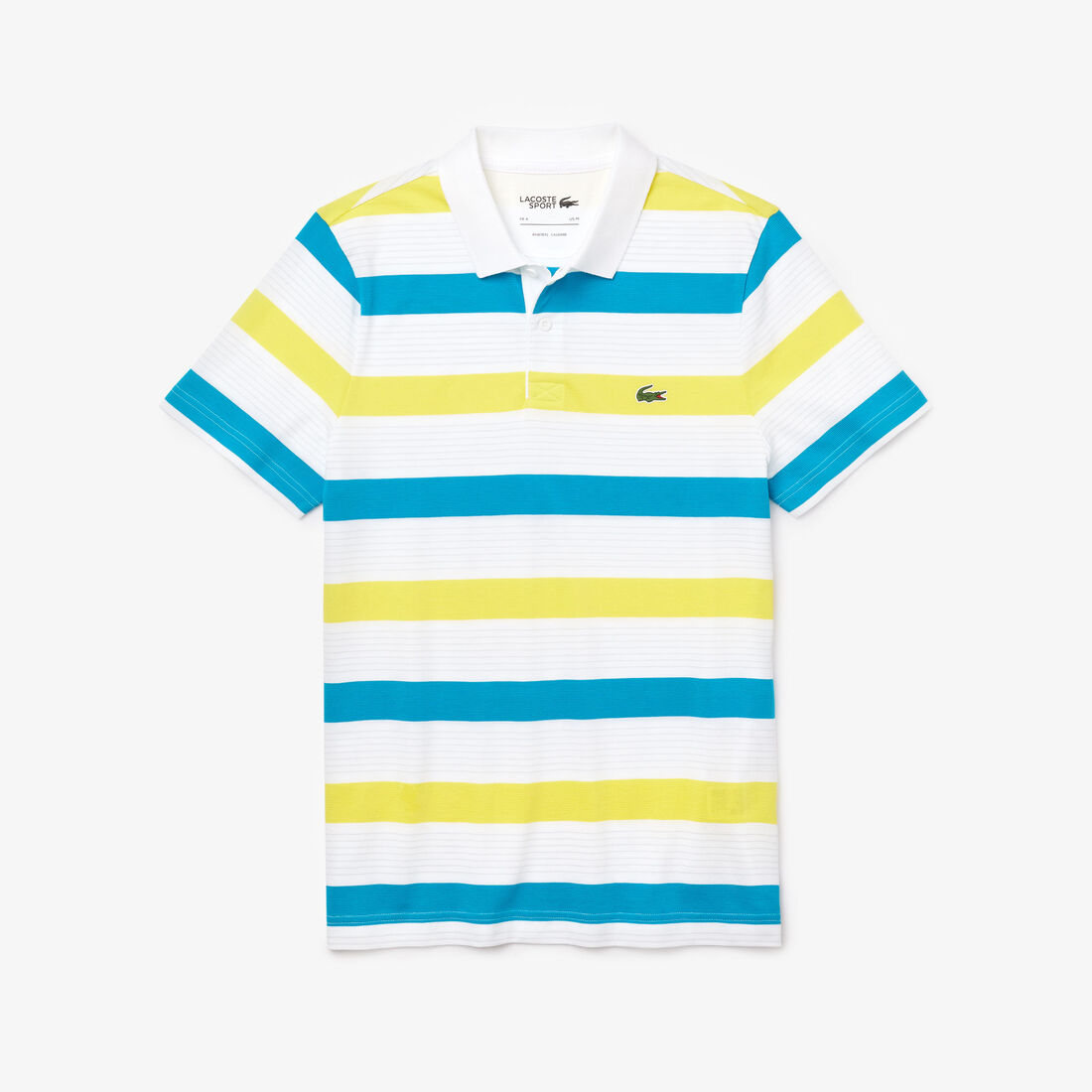 Men's Lacoste SPORT Striped Ultra-Light Cotton Polo Shirt Shirt Men's Lacoste SPORT Striped Ultra-Light Cotton Polo Shirt Shirt