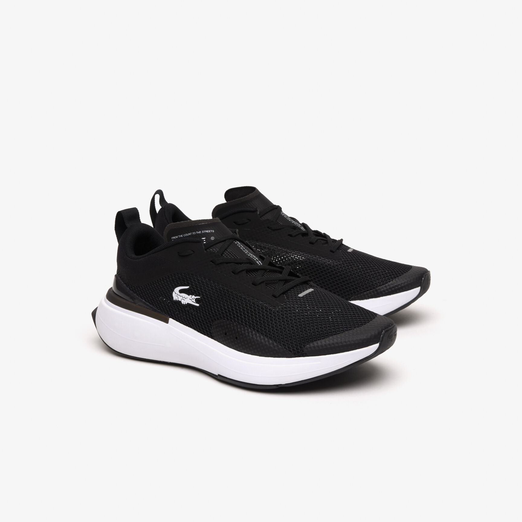 Men's Lacoste Run Spin Evo Breathable Mesh Trainers