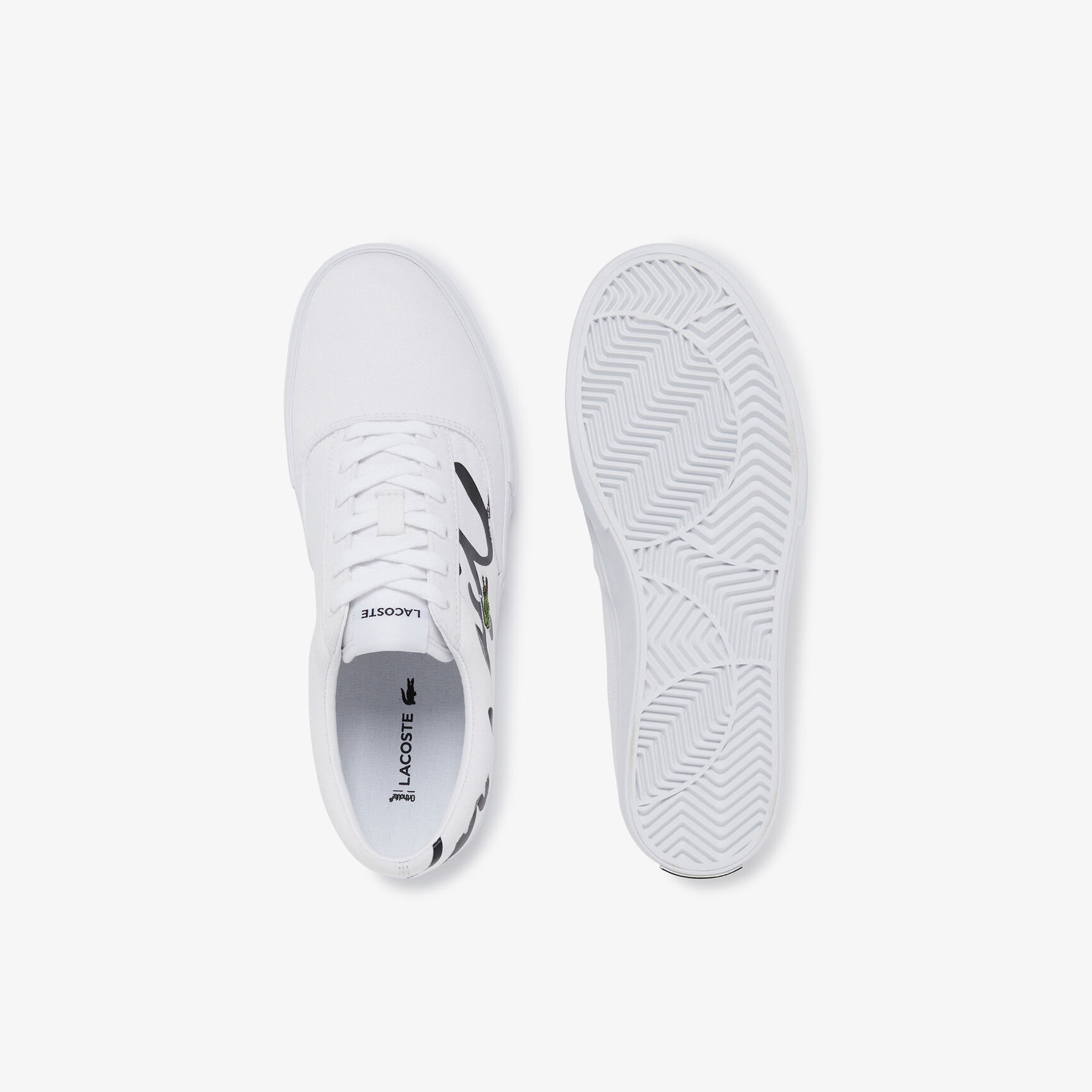 Men's Jump Serve Lace Canvas Logo Signature Trainers Men's Jump Serve Lace Canvas Logo Signature Trainers