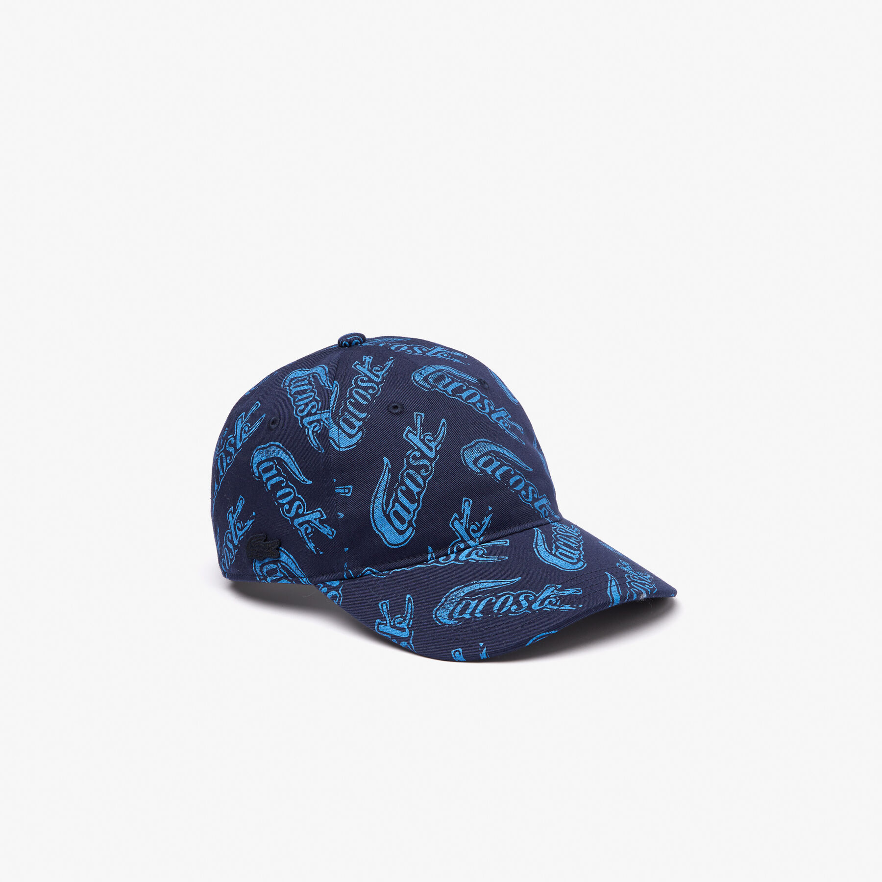 Unisex Lacoste Organic Cotton Vintage Print Cap Unisex Lacoste Organic Cotton Vintage Print Cap