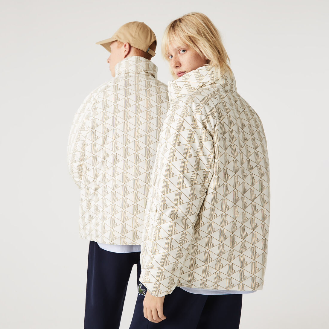 Unisex Lacoste Water-Repellent Reversible Jacket Unisex Lacoste Water-Repellent Reversible Jacket