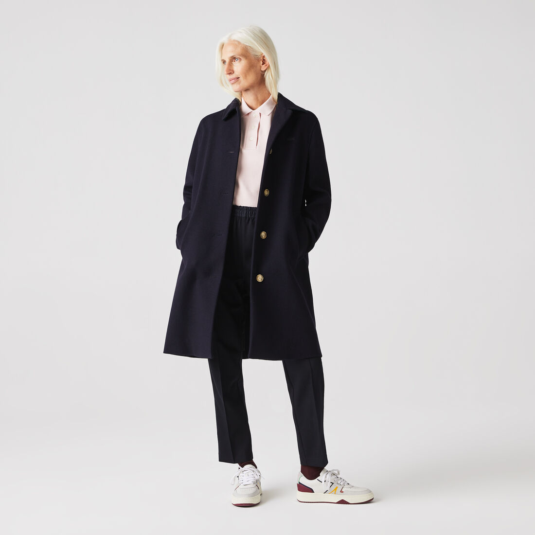 Women’s Long Wool Blend Coat