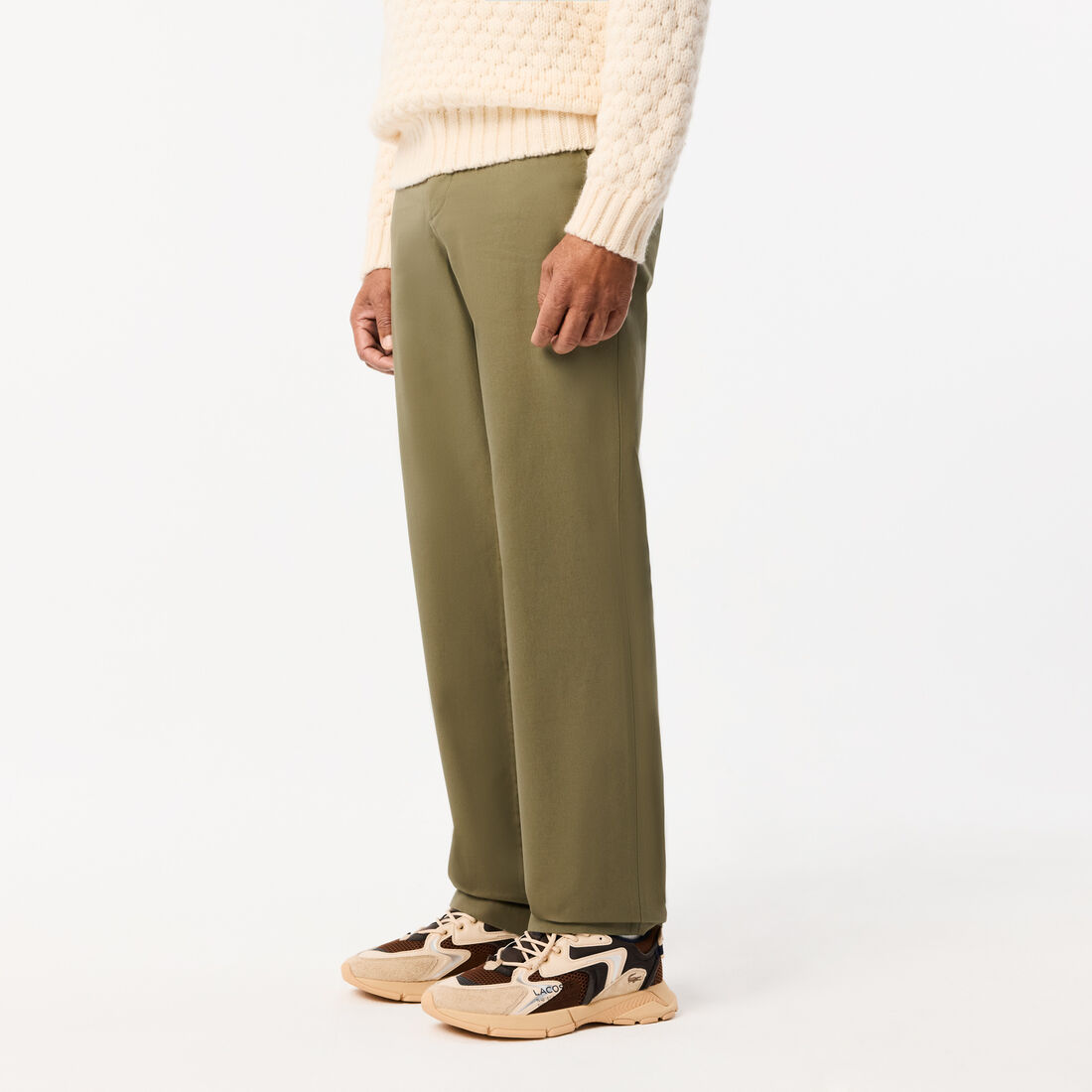 Straight Fit Cotton Twill Chinos Straight Fit Cotton Twill Chinos