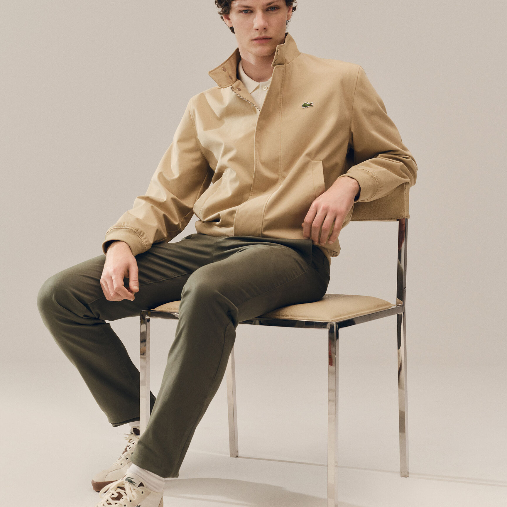 Water-Repellent Twill Harrington Jacket Water-Repellent Twill Harrington Jacket