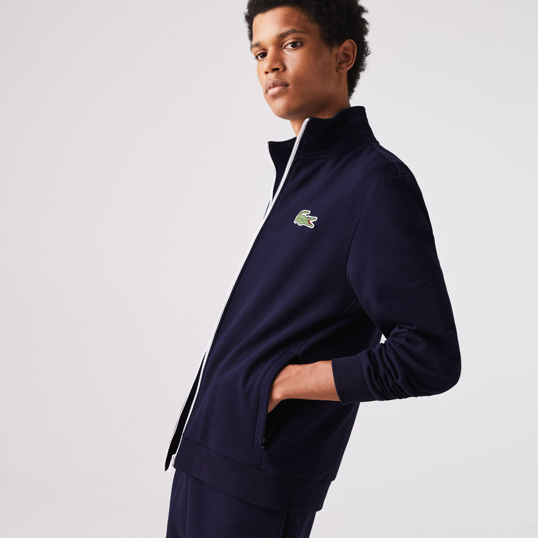 Men's Lacoste SPORT Signature Fleece Tracksuit Men's Lacoste SPORT Signature Fleece Tracksuit
