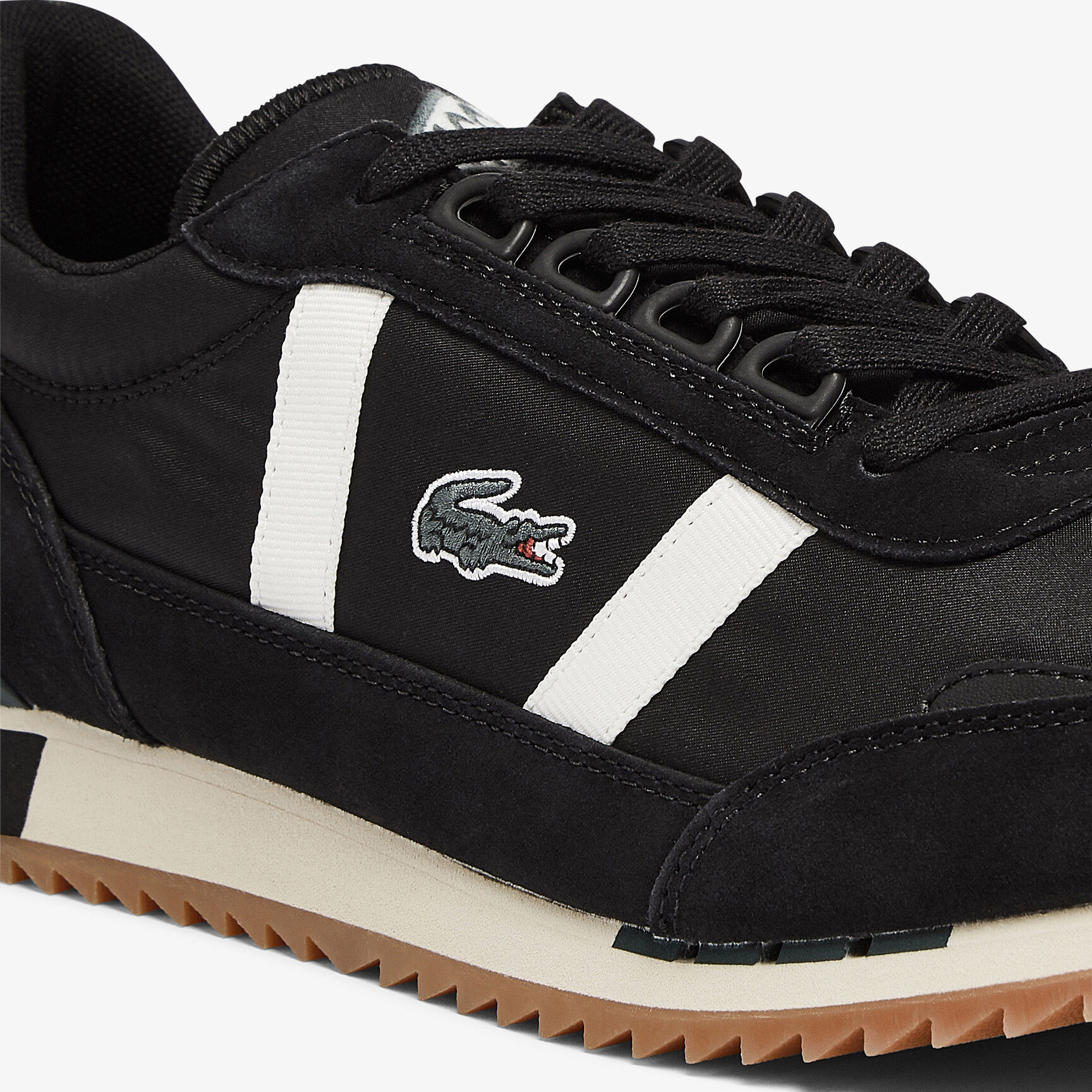 Men&rsquo;s Partner Retro Textile and Suede Trainers