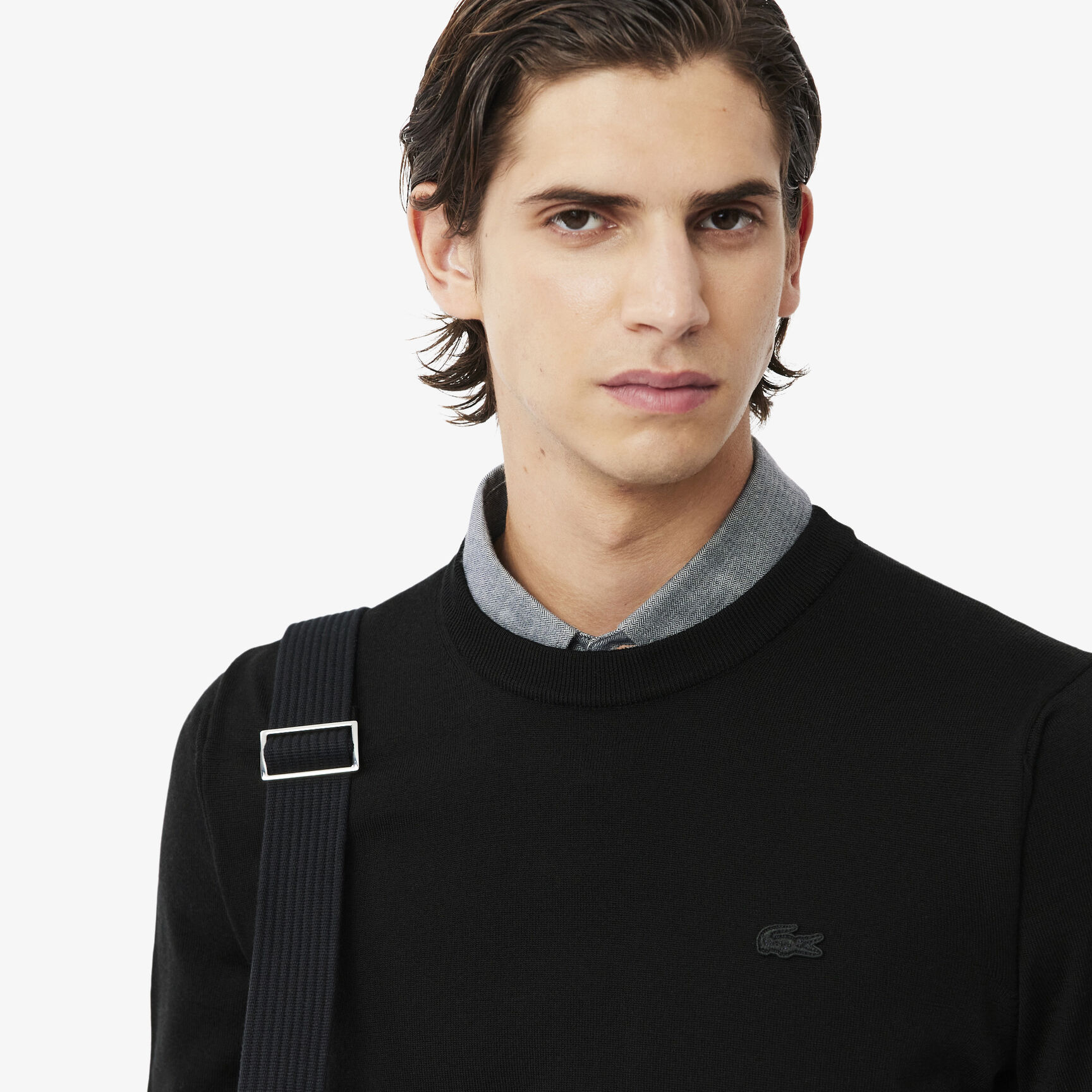 Merino Wool Crew Neck Sweater