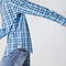 lacoste men s regular fit check cotton poplin shirt