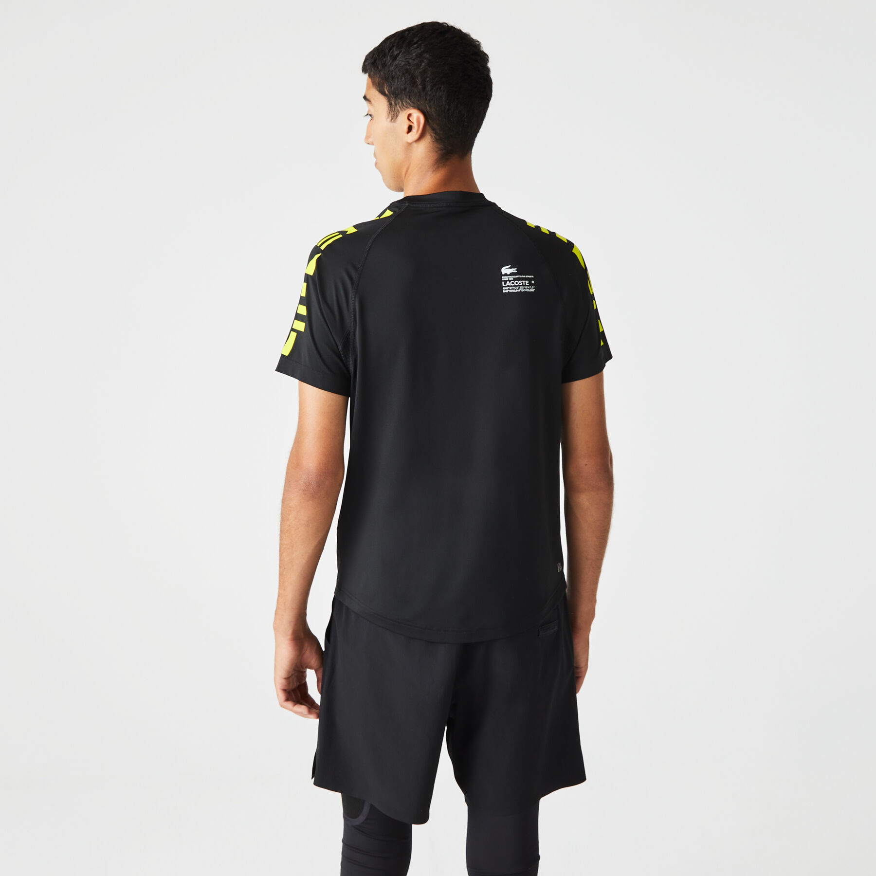 لاكوست تيشيرت جيرسيه مطاطية للرجال مجموعة lacoste sport