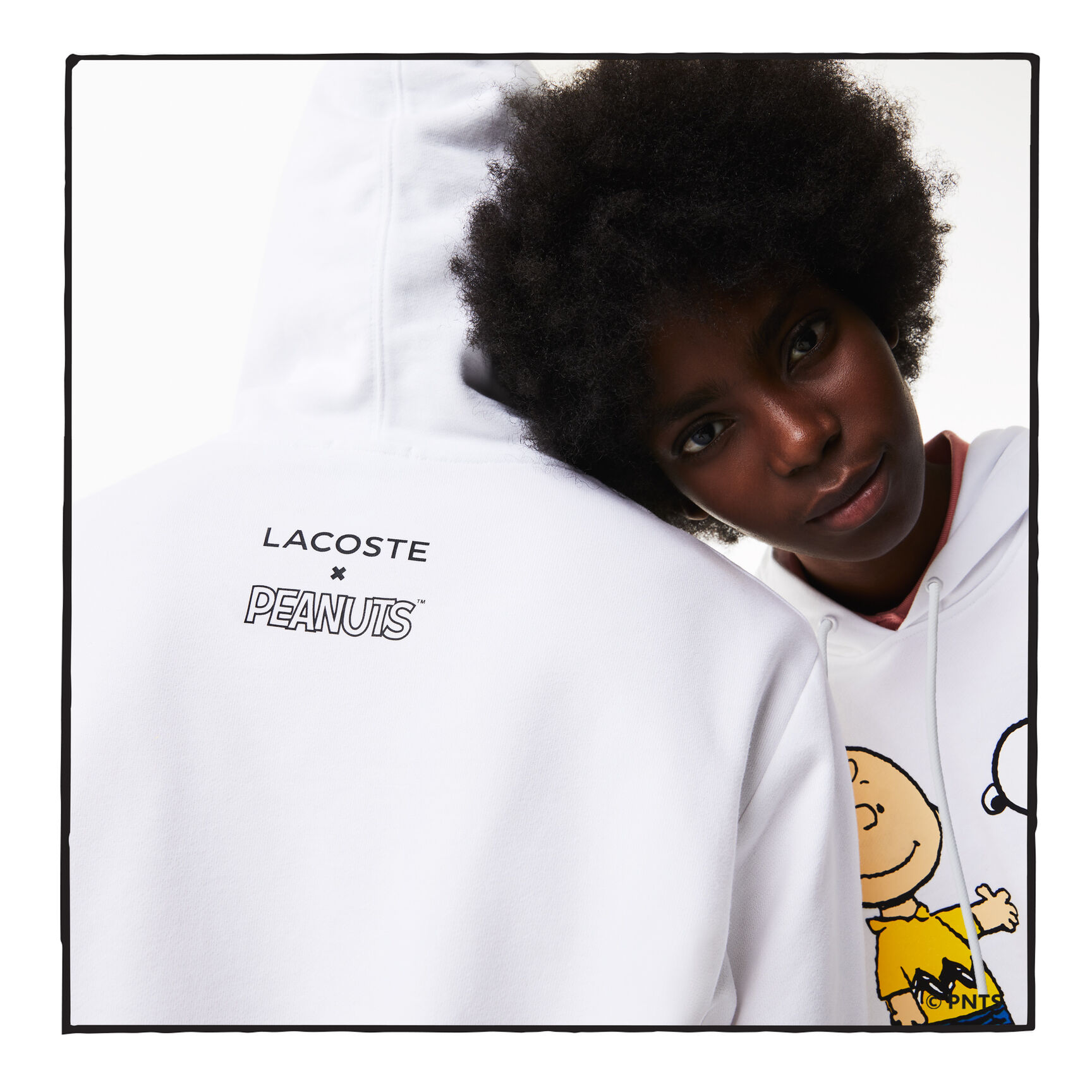 Unisex Lacoste x Peanuts Hooded Organic Cotton Sweatshirt Unisex Lacoste x Peanuts Hooded Organic Cotton Sweatshirt