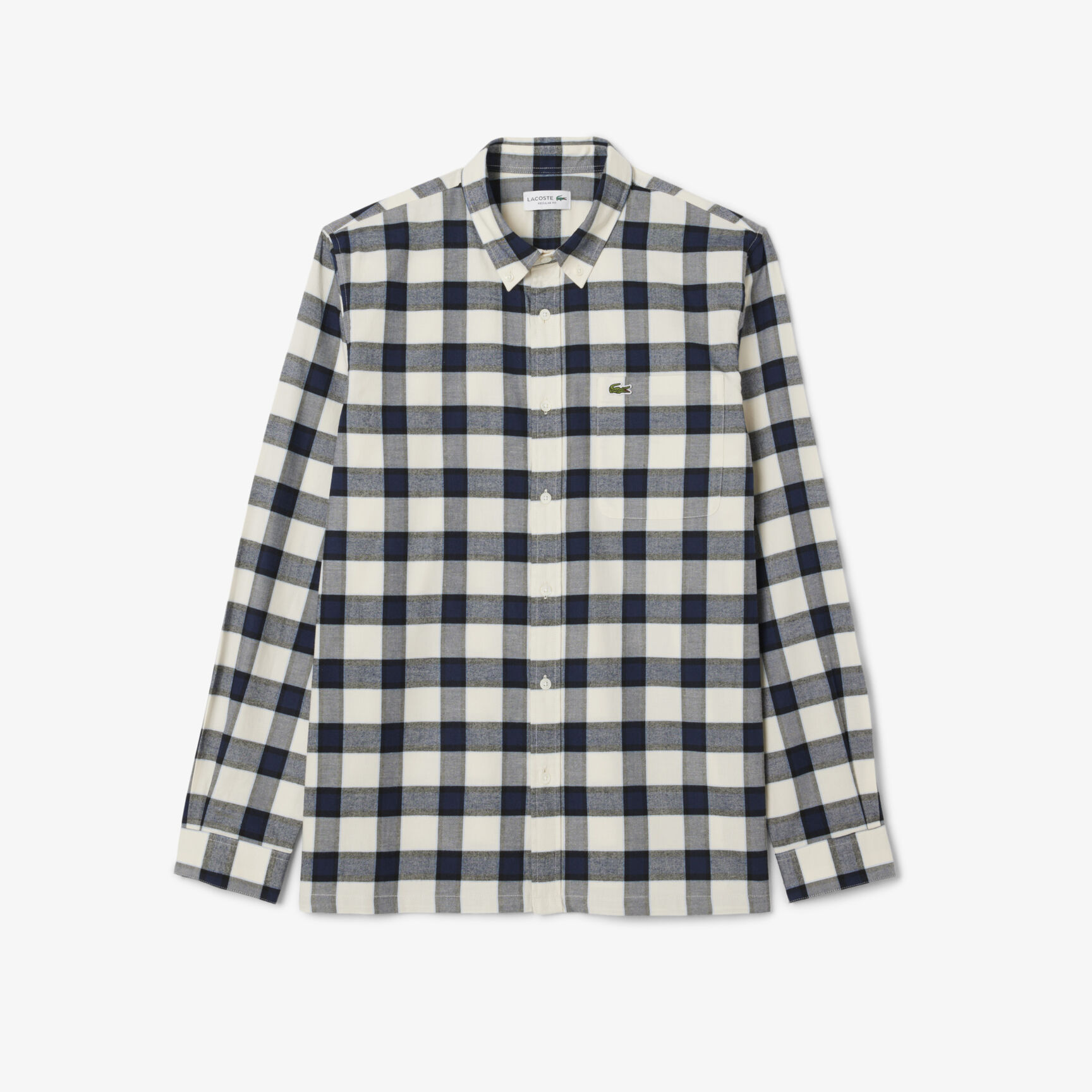 Regular Fit Plaid Flannel Shirt