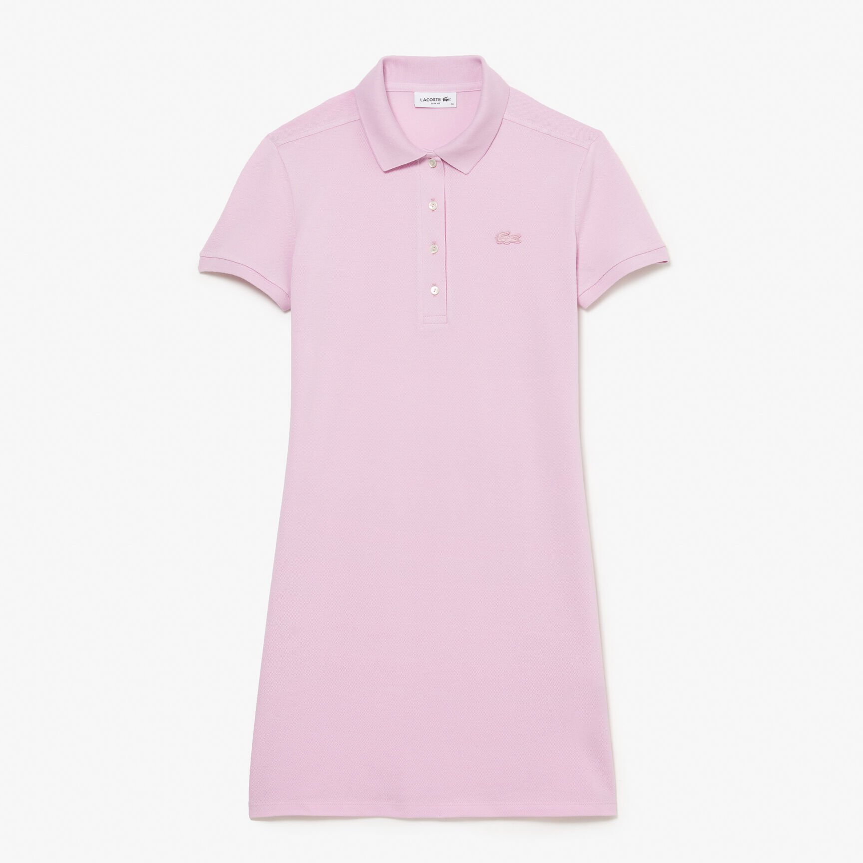 Slim Fit Stretch Petit Pique Polo Dress Slim Fit Stretch Petit Pique Polo Dress