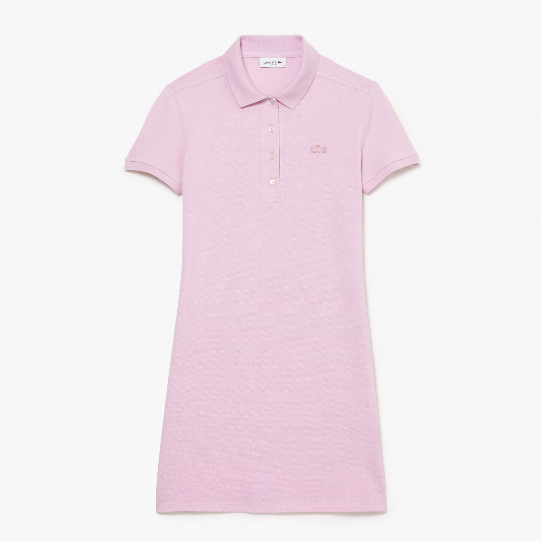 Slim Fit Stretch Petit Pique Polo Dress Slim Fit Stretch Petit Pique Polo Dress