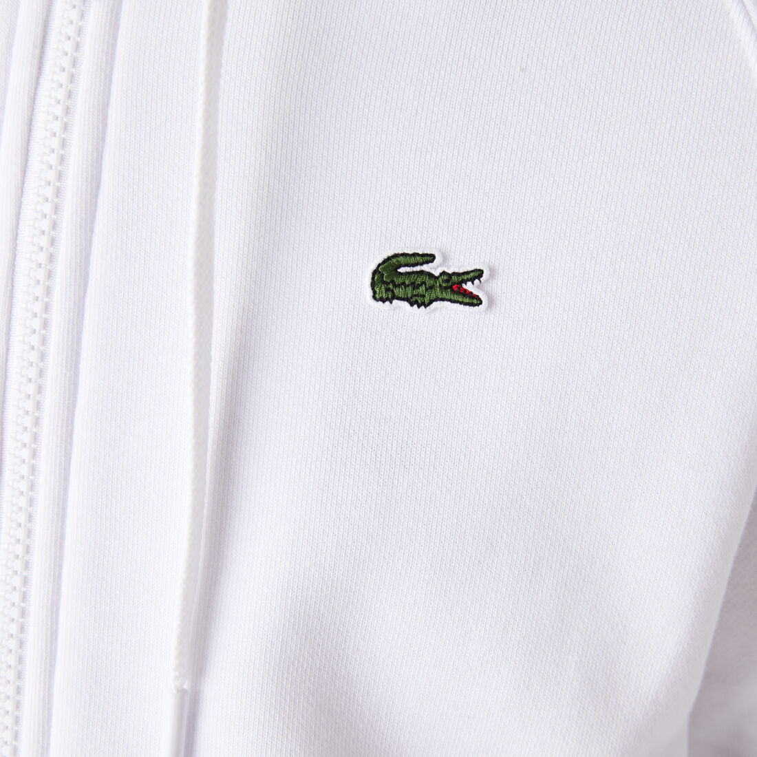 سويت شيرت للتنس من الصوف بسحاب وغطاء رأس مجموعة Lacoste SPORT للنساء سويت شيرت للتنس من الصوف بسحاب وغطاء رأس مجموعة Lacoste SPORT للنساء