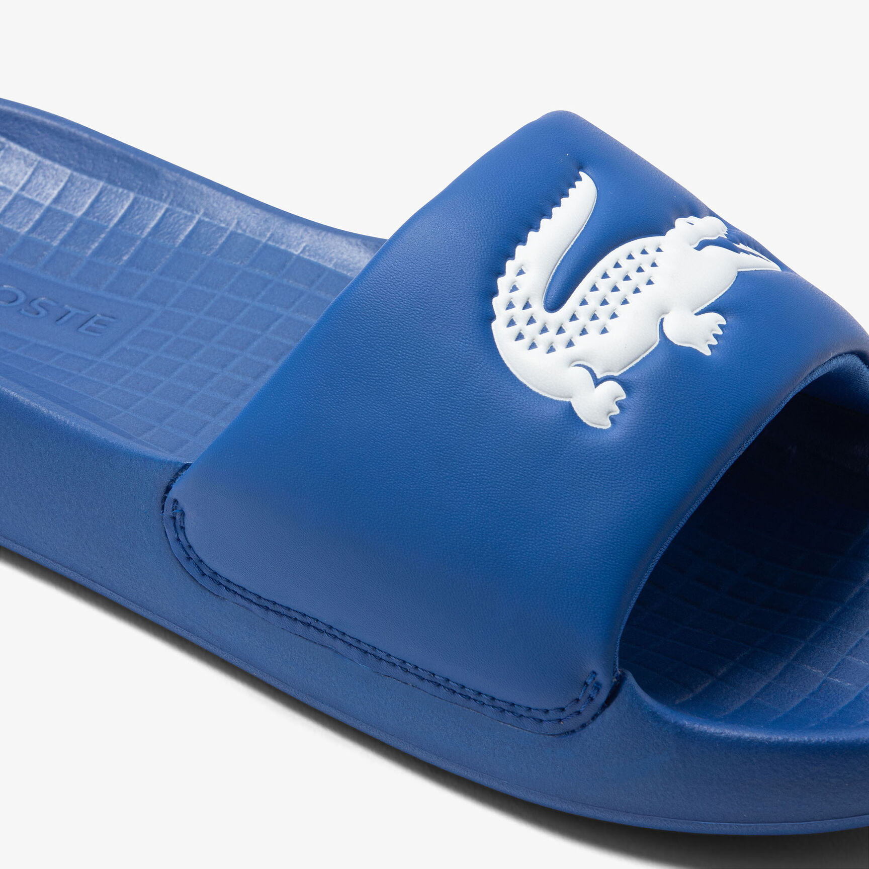 Men's Lacoste Croco 1.0 Synthetic Slides Men's Lacoste Croco 1.0 Synthetic Slides