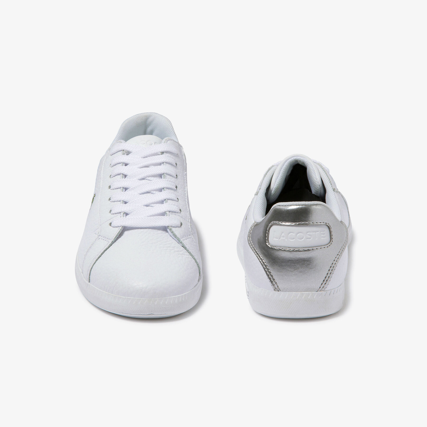 Women's Graduate Leather Trainers lacoste women s graduate leather trainers