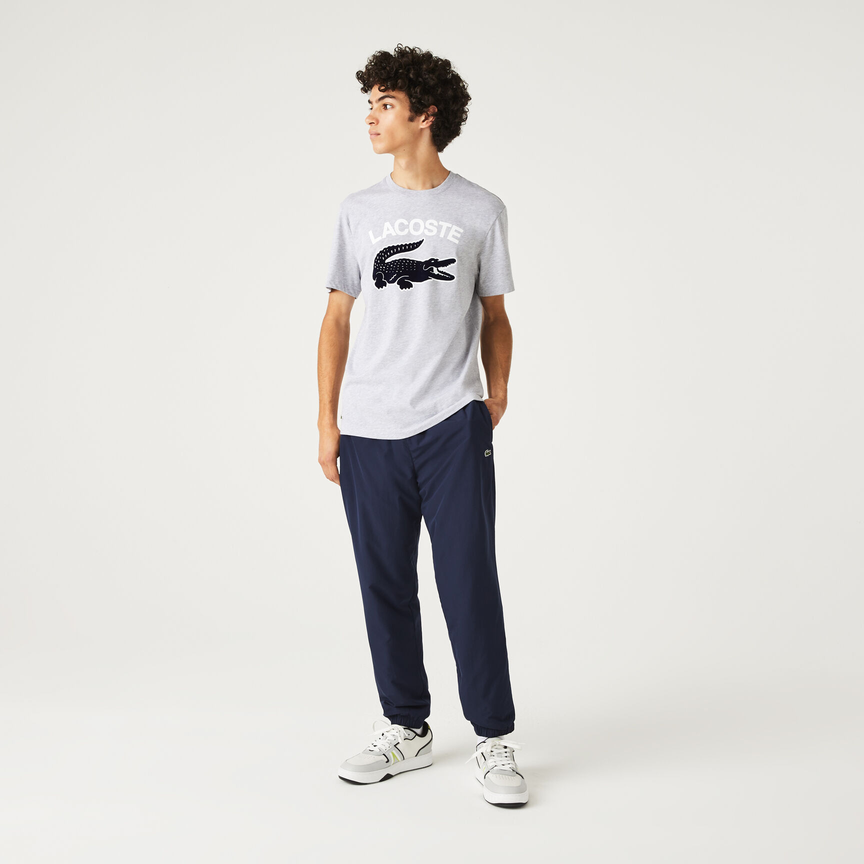 Men's Lacoste Regular Fit XL Crocodile Print T-shirt Men's Lacoste Regular Fit XL Crocodile Print T-shirt