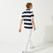 Men’s Lacoste SPORT Striped Breathable Stretch Golf Polo Shirt men s lacoste sport striped breathable stretch golf polo shirt