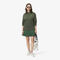 Blended Fabric Pleated Sweatshirt Dress lacoste blended fabric pleated sweatshirt dress